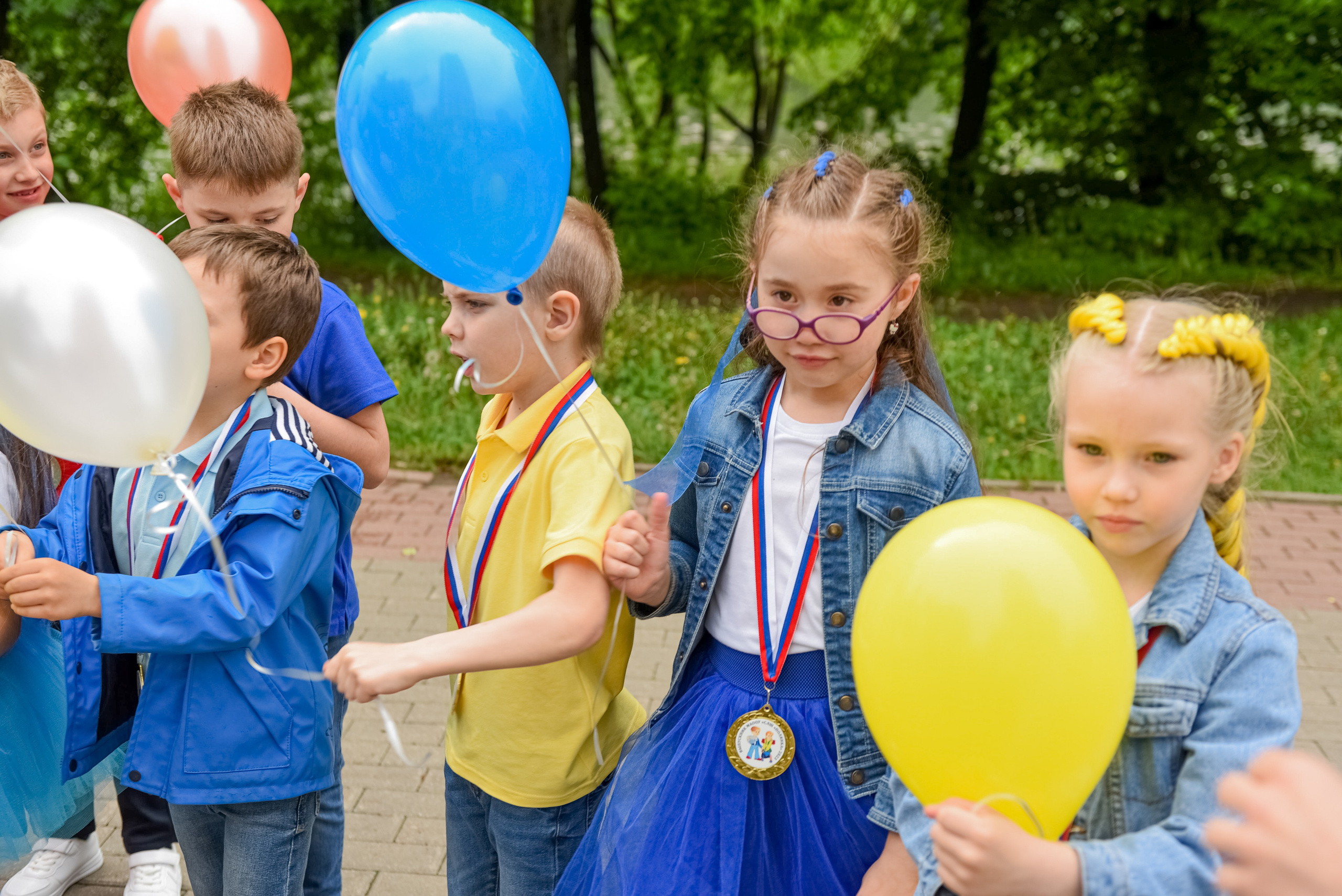 Выпускной из детского сада «Полянка», Балашиха. Свадебный и семейный фотограф Екатерина Пушан. Москва, Балашиха, Железнодорожный, Солнечногорск