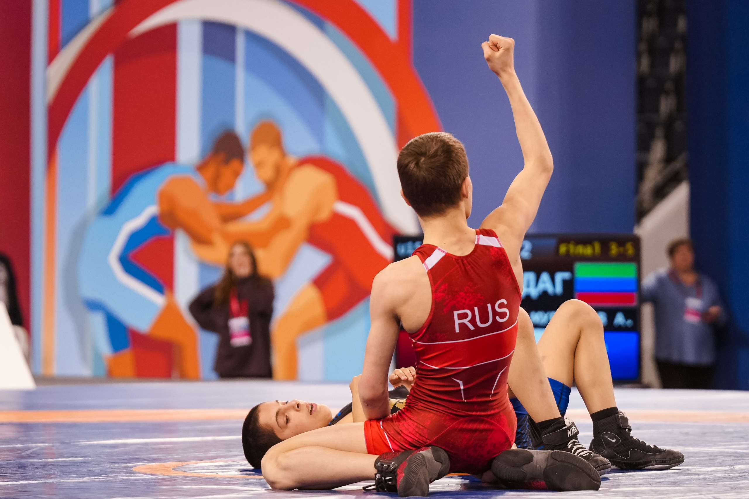 Первенство России по вольной борьбе среди юношей до 16 лет. Красноярск 2025. Фотограф Анна Герман. Красноярск