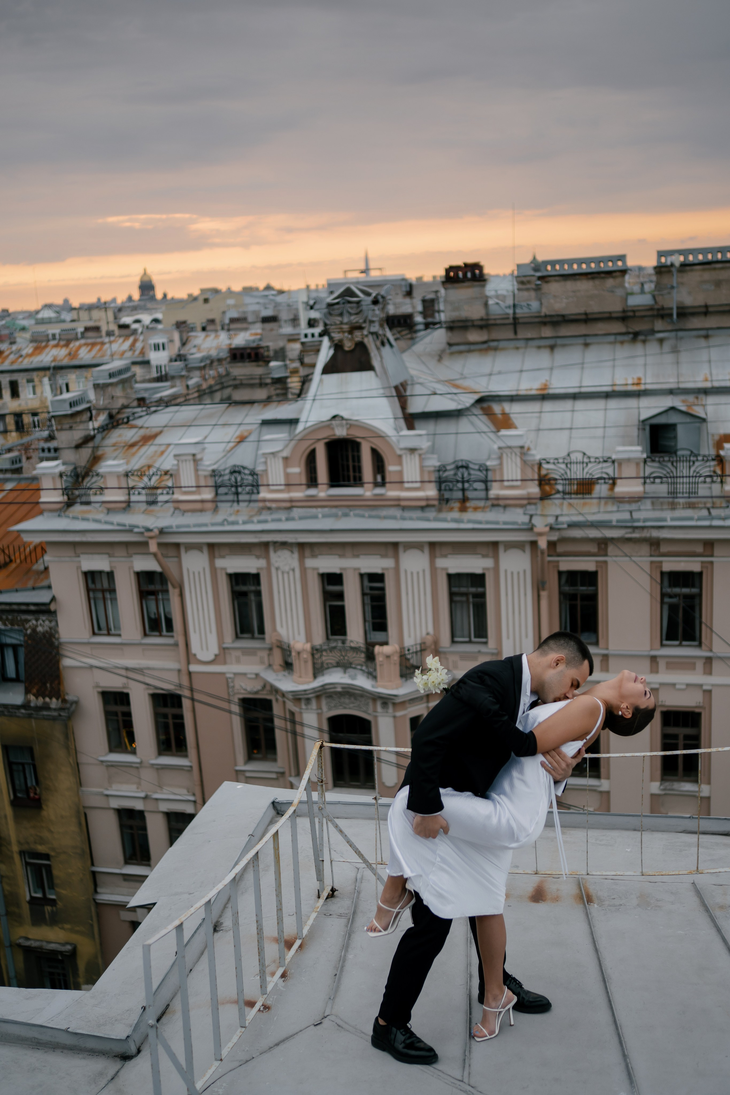 На крышах Питера. Семейный и свадебный фотограф в Красногорске Анастасия Тихонова