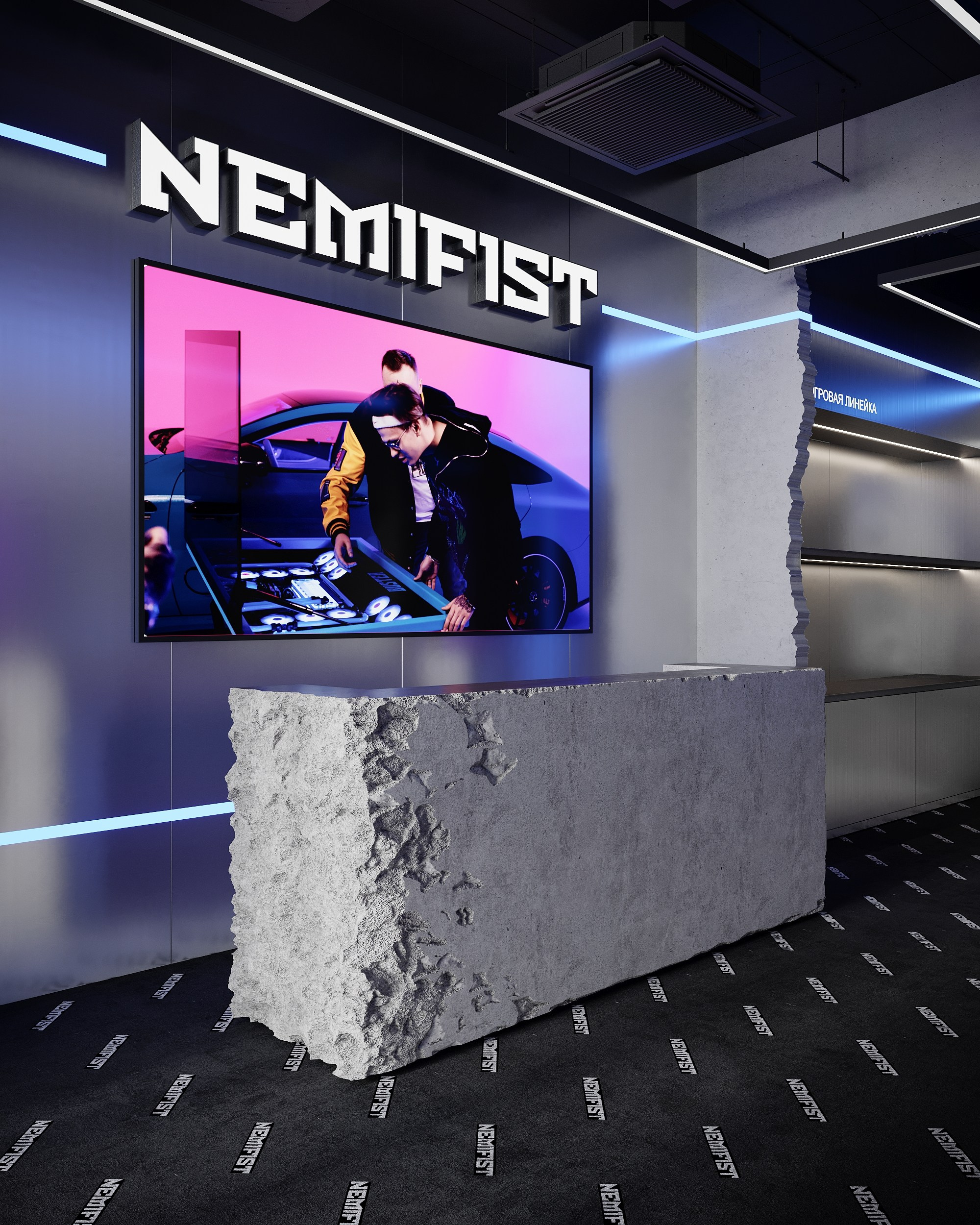 Дизайн интерьера компьютерного клуба. Дизайн интерьера Санкт-Петербург | Москва | Калининград