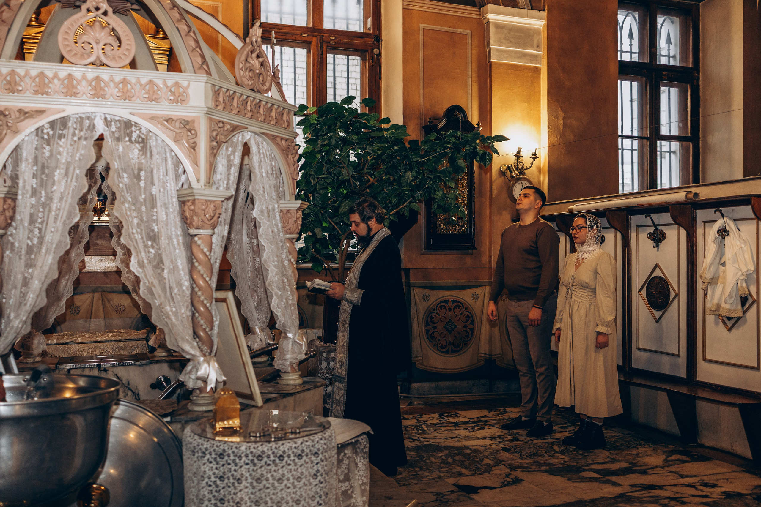 Крещение в Храме Воскресения Словущего в Даниловской Слободе. Главная