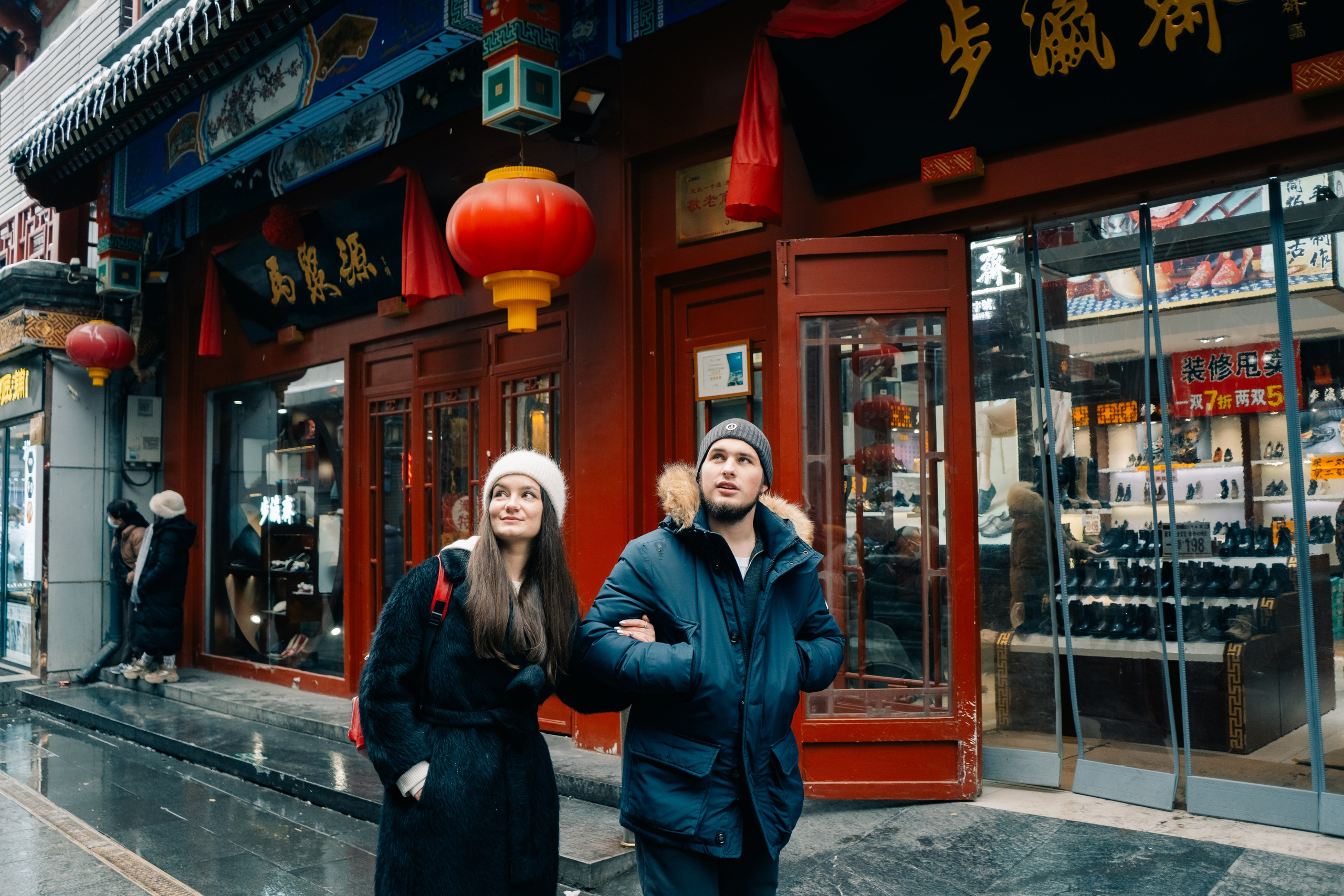 Winter Beijing, photoshoot