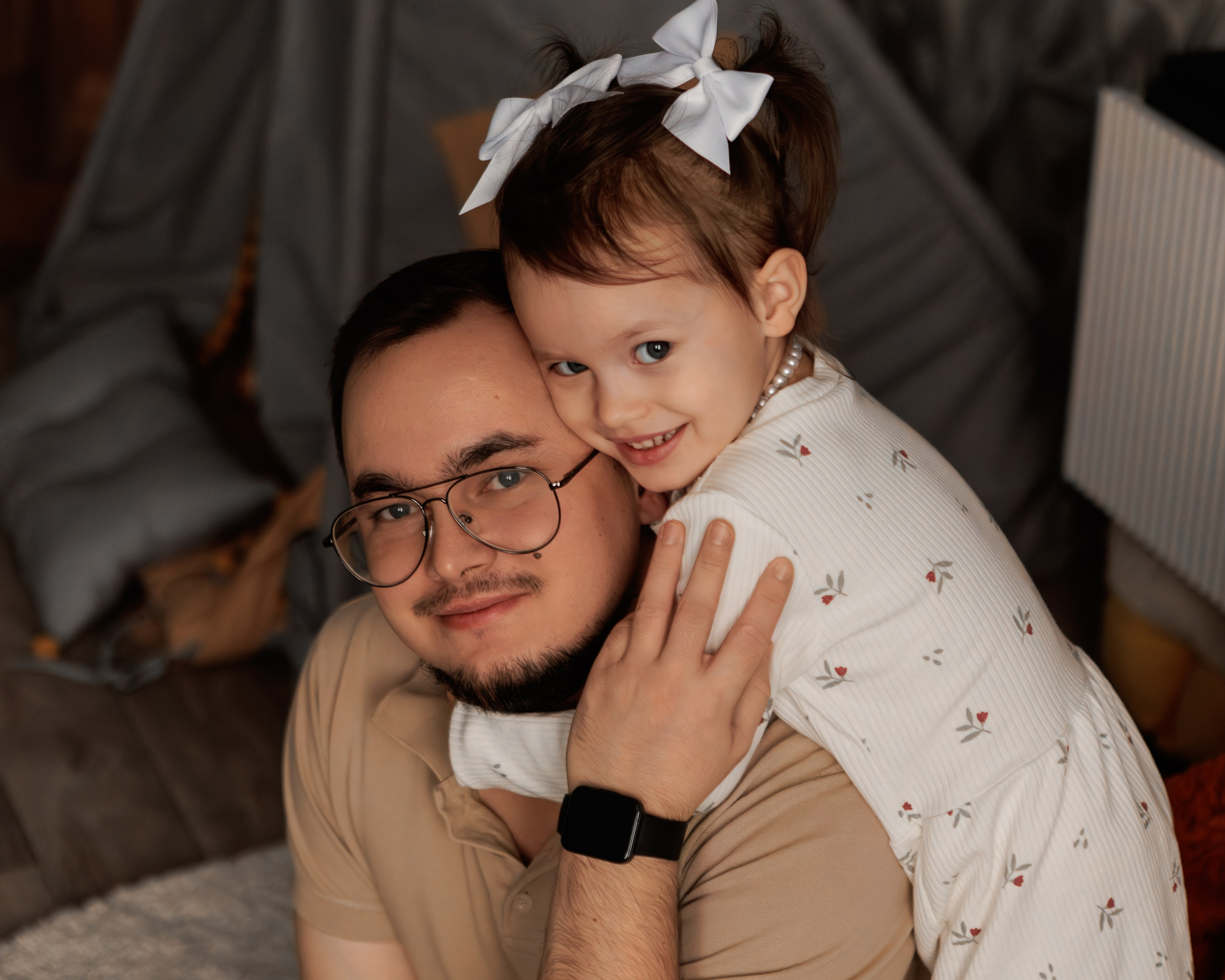 Домашняя съемка Анастасии. Семейный и детский фотограф в Москве Юлия