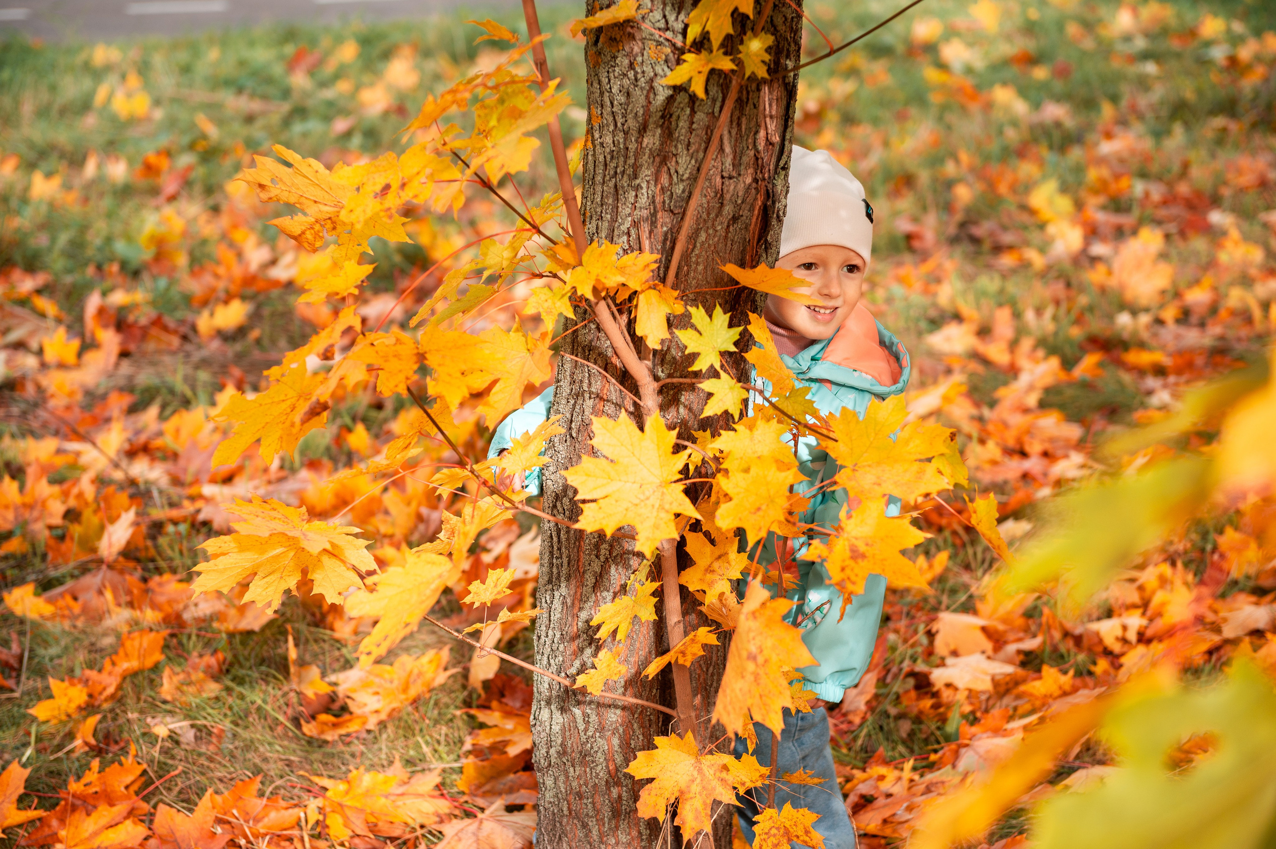 Осенняя фотосессия для Маргариты и Вари. Фотосессии в Москве, женский и семейный фотограф Юлия Михайленко