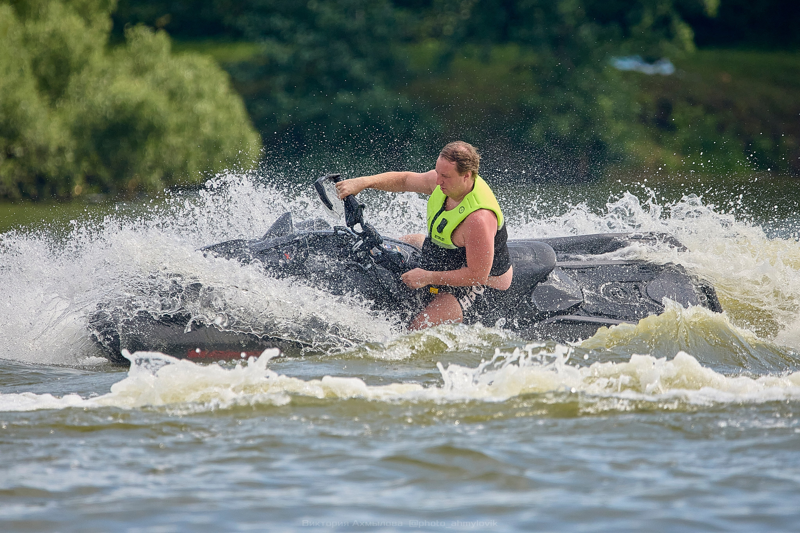 Аквабайки на Северке. Виктория Ахмылова. Фотограф в Москве