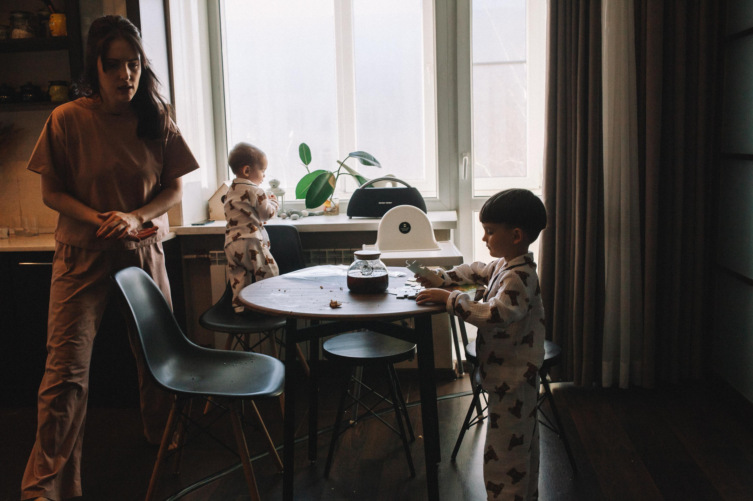 Таня, Матвей и Санёк. Семейный фотограф Трусова Евгения в Екатеринбурге