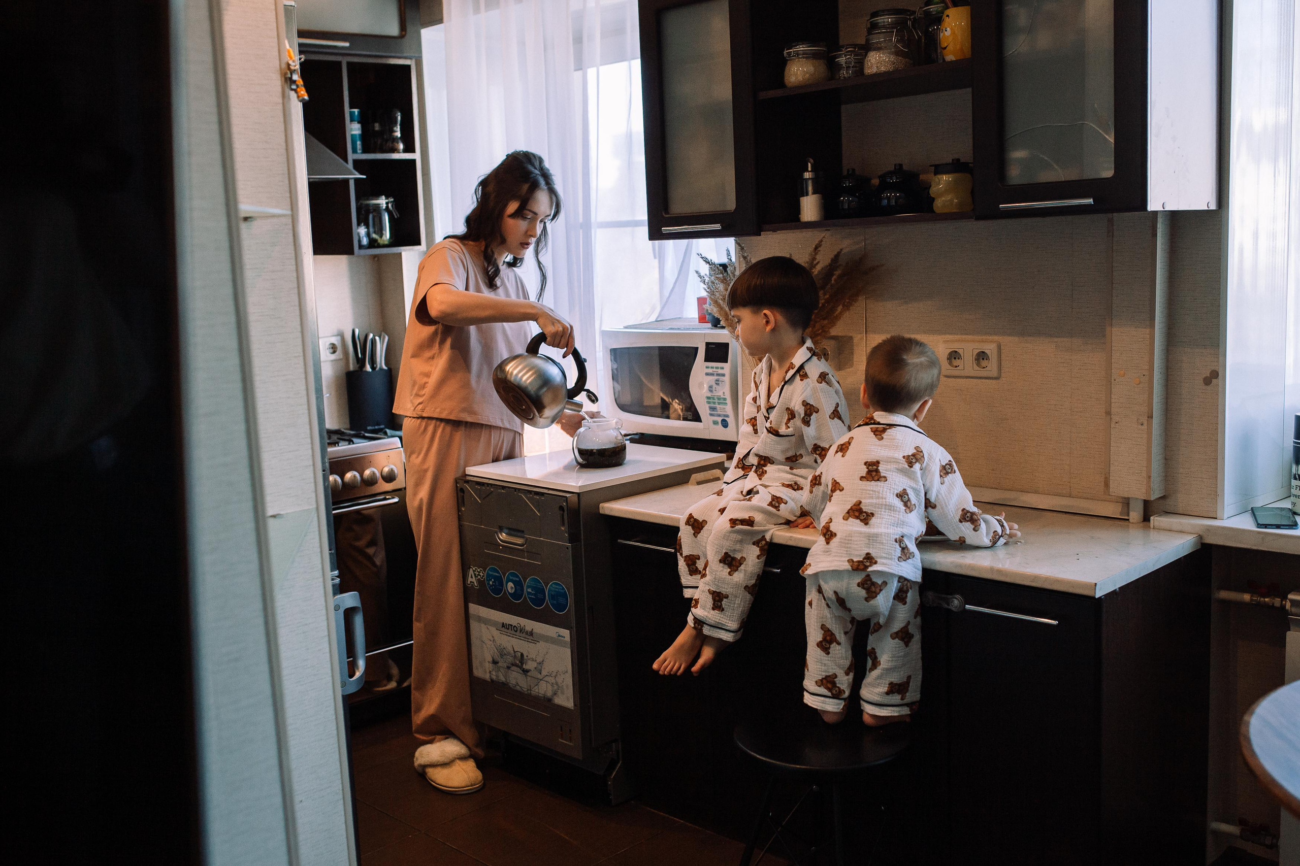 Таня, Матвей и Санёк. Семейный фотограф Трусова Евгения в Екатеринбурге
