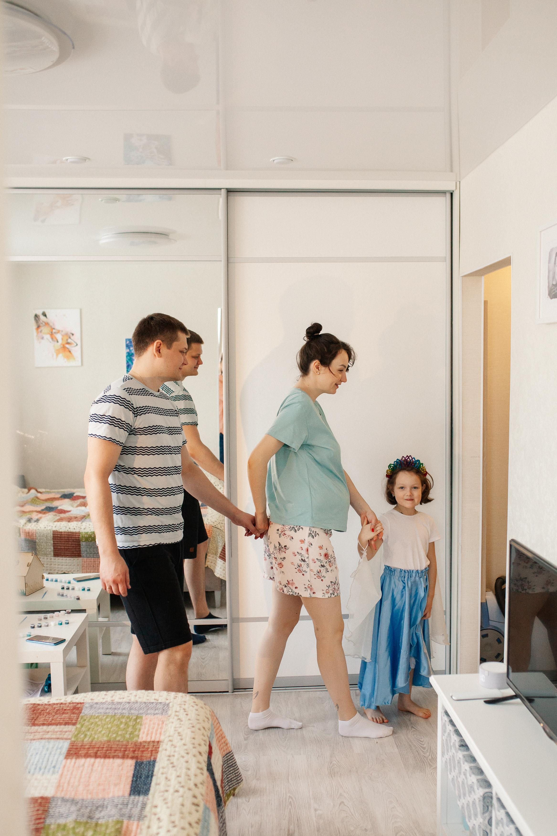 Максим, Ирина и Ева. Семейный фотограф Трусова Евгения в Екатеринбурге