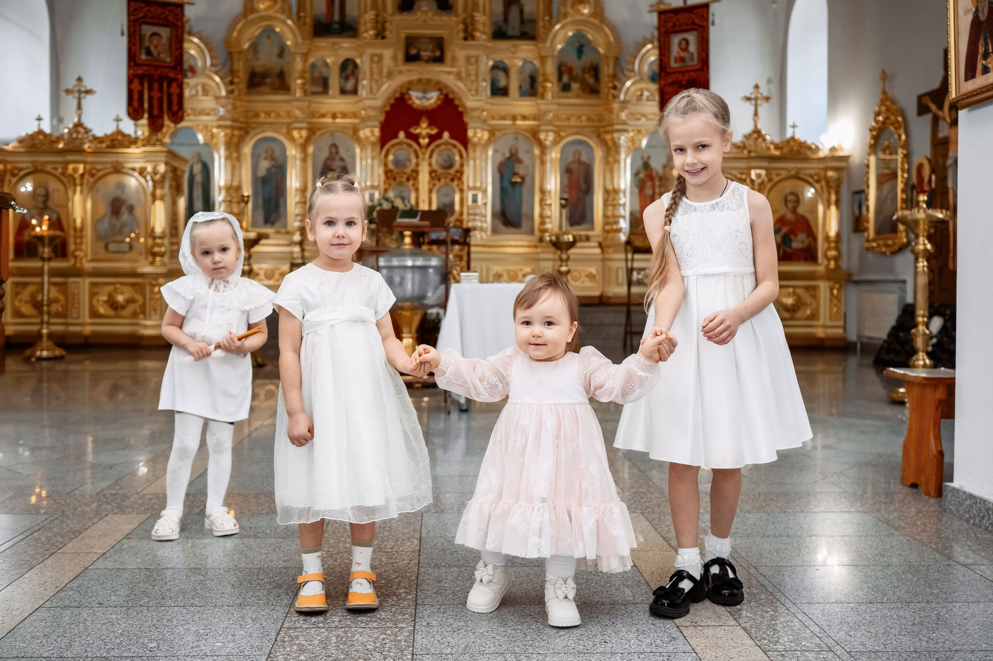 Таинство Крещения (постановочная съемка). Moscow_CPC