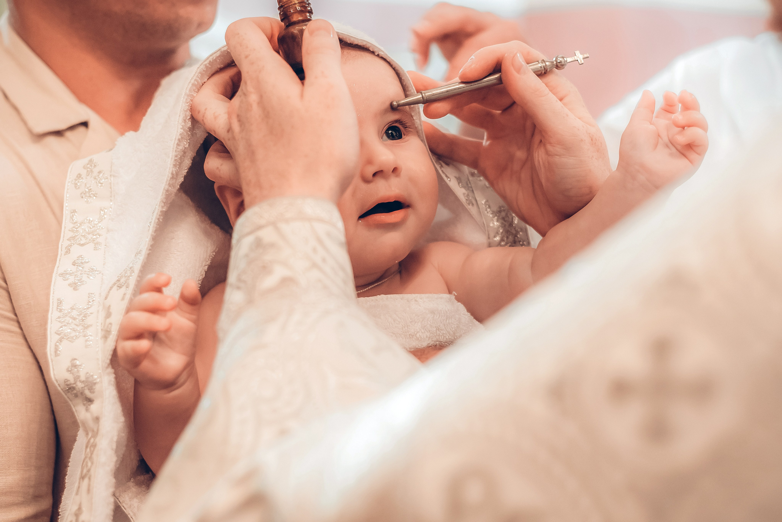 Таинство Крещения (репортажная съемка). Moscow_CPC