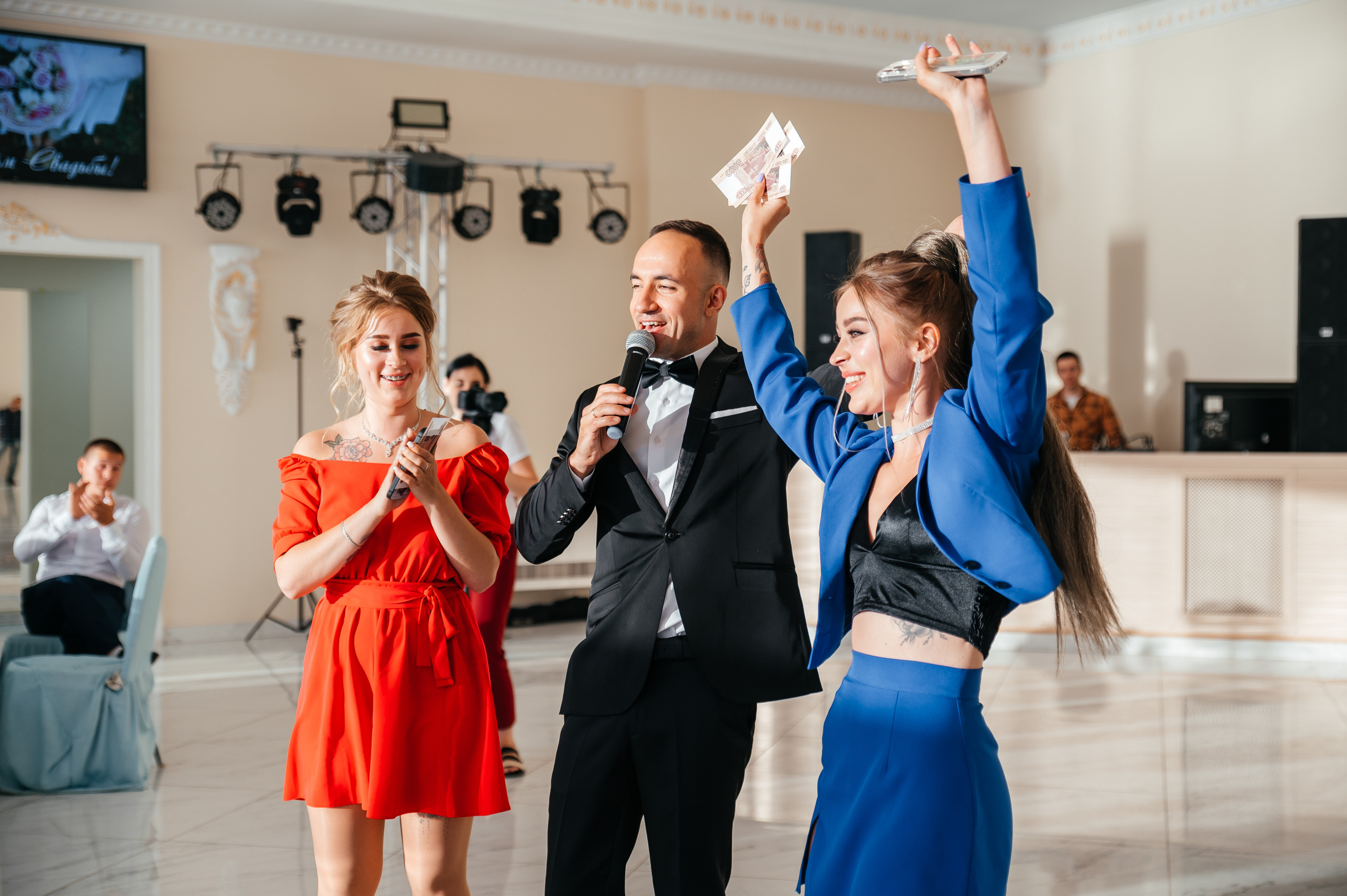 Свадебное портфолио. Свадебный ведущий Виталий Бабаев