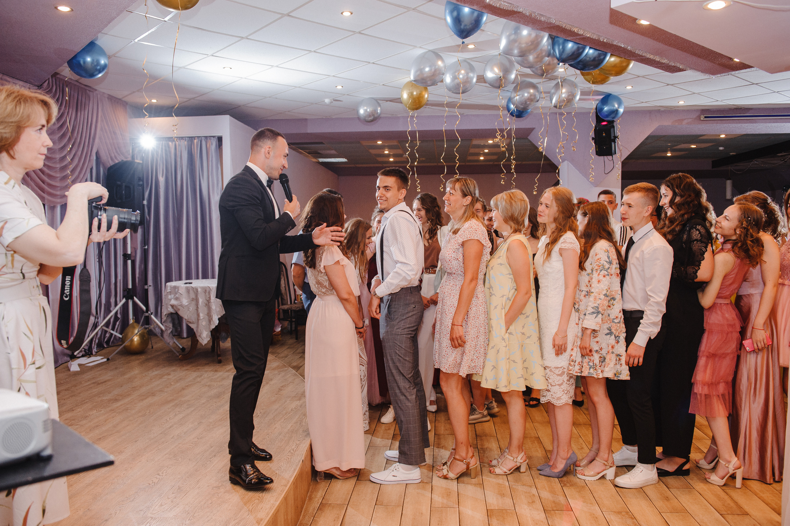 Выпускные. Свадебный ведущий Виталий Бабаев