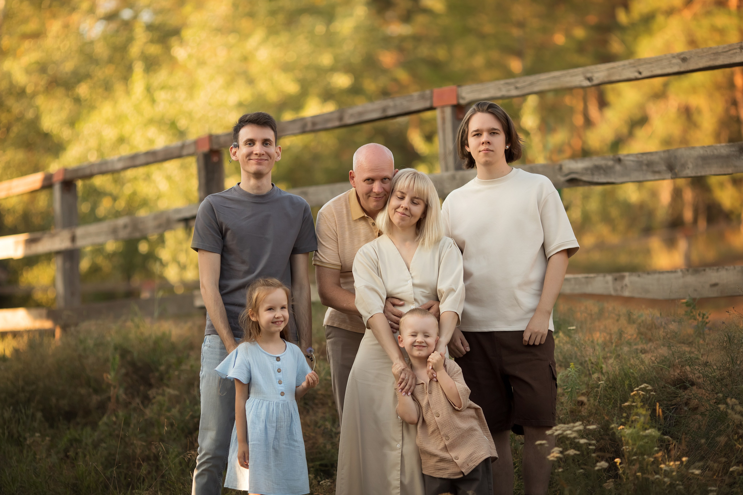 Семейное лето. Семейный и детский фотограф в Саратове Полина Коткина
