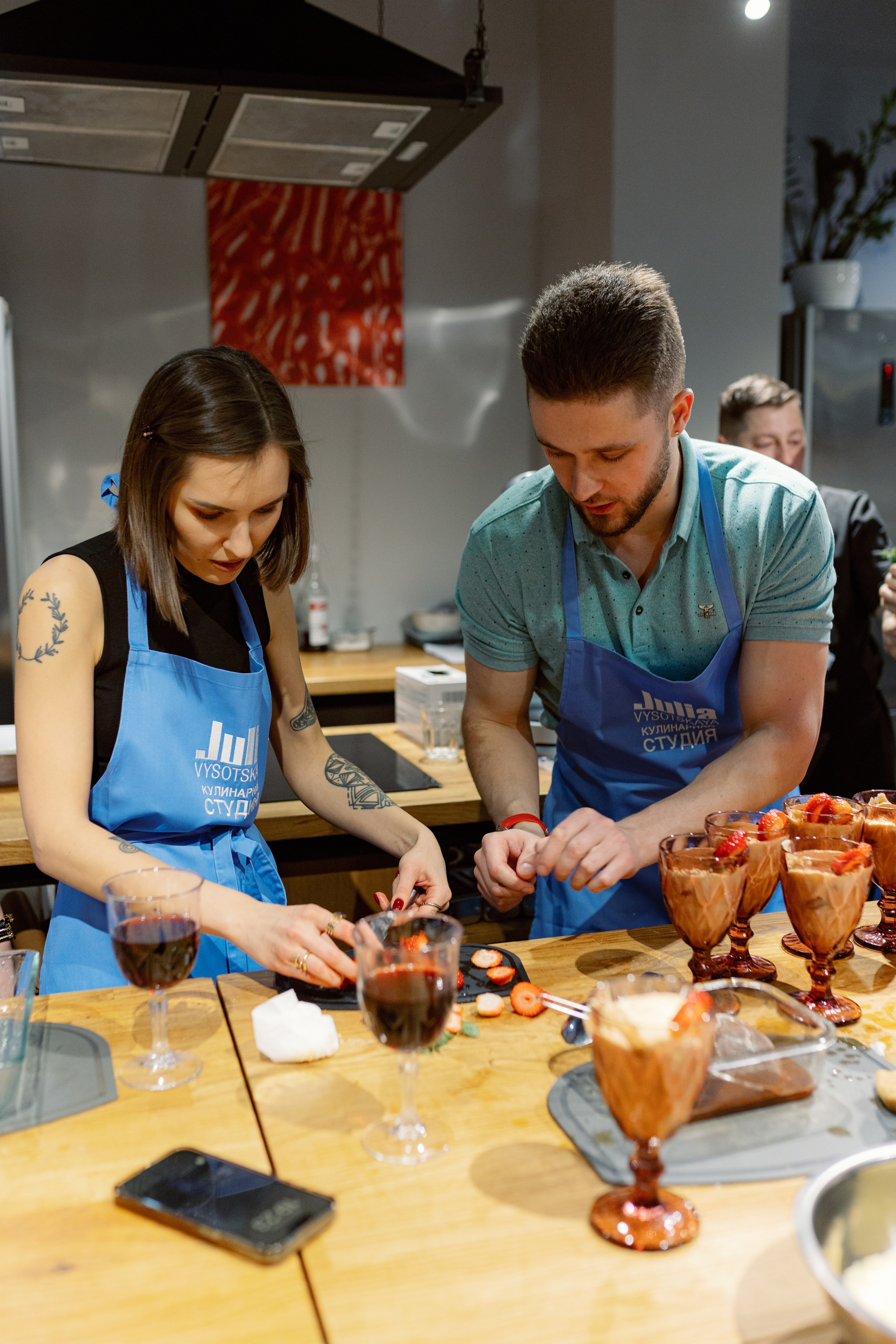 Профессиональная фотосъемка кулинарного мастер-класса. Свадебный фотограф в Москве Мария Крош