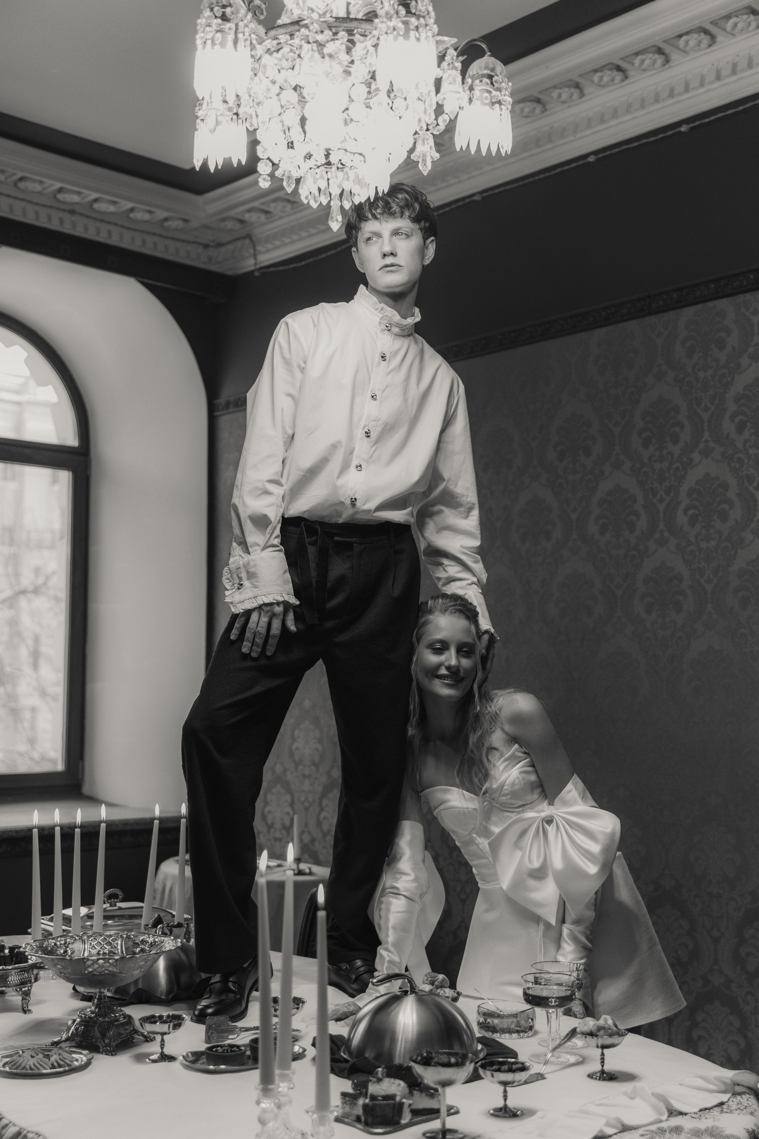 Свадебная съемка в исторической квартире на Чистых прудах. Ярослава Ерина — свадебный фотограф в Москве