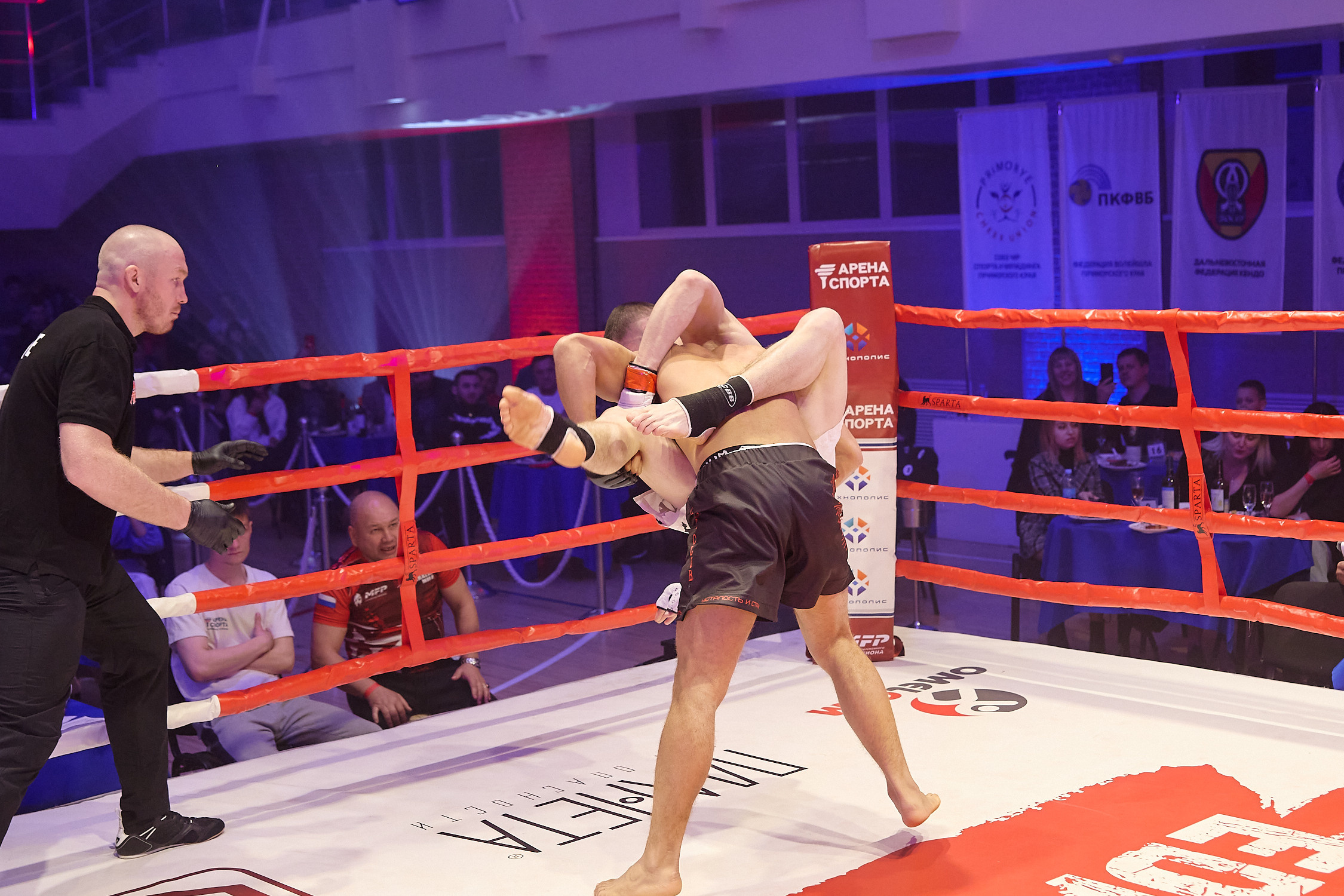 Спортивный Фотограф спорт мероприятие Владивосток единоборства ММА 