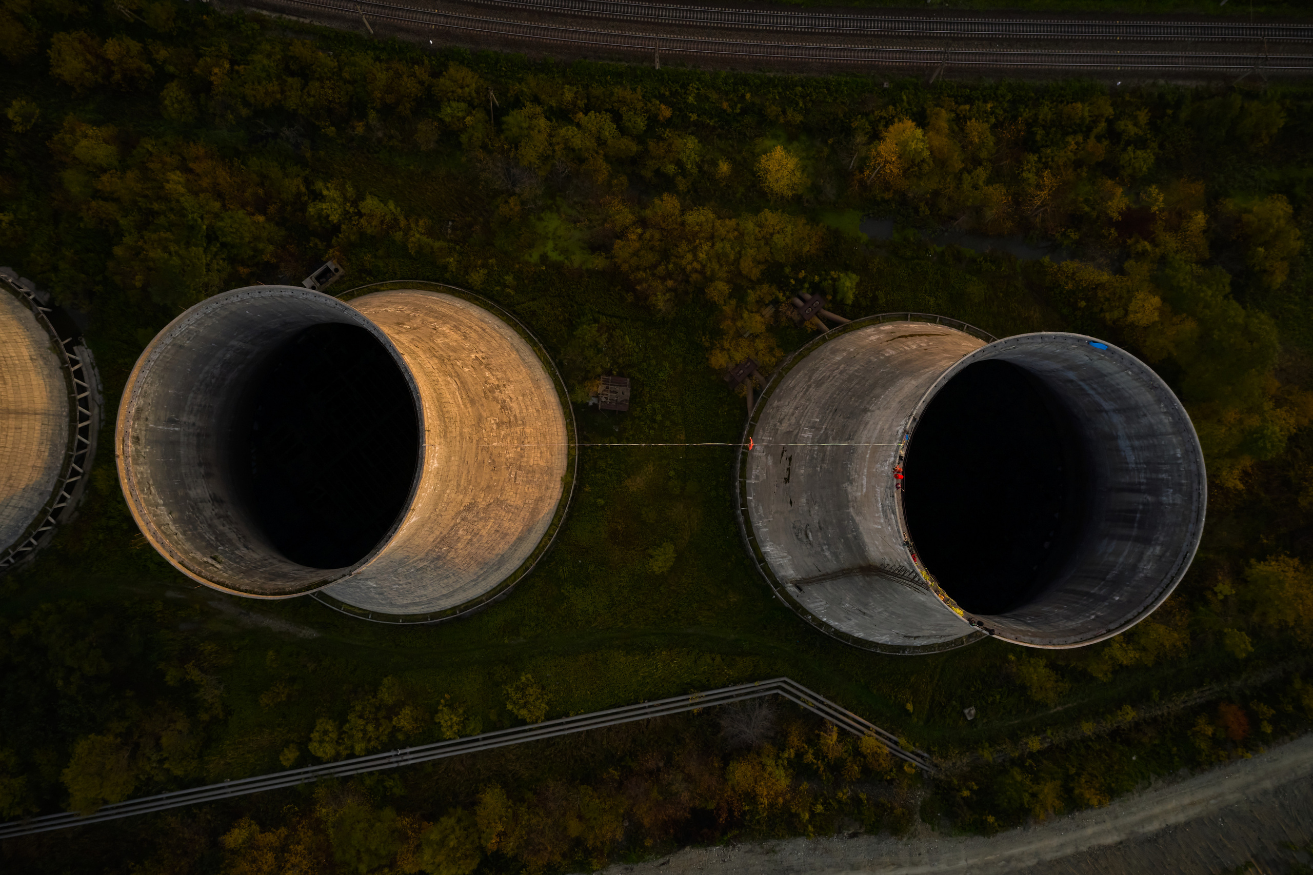 Хайлайн на ТЭЦ в городе Артём