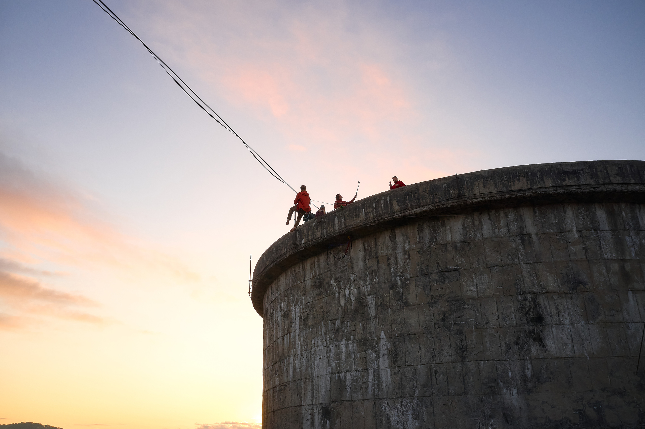 Хайлайн на ТЭЦ в городе Артём