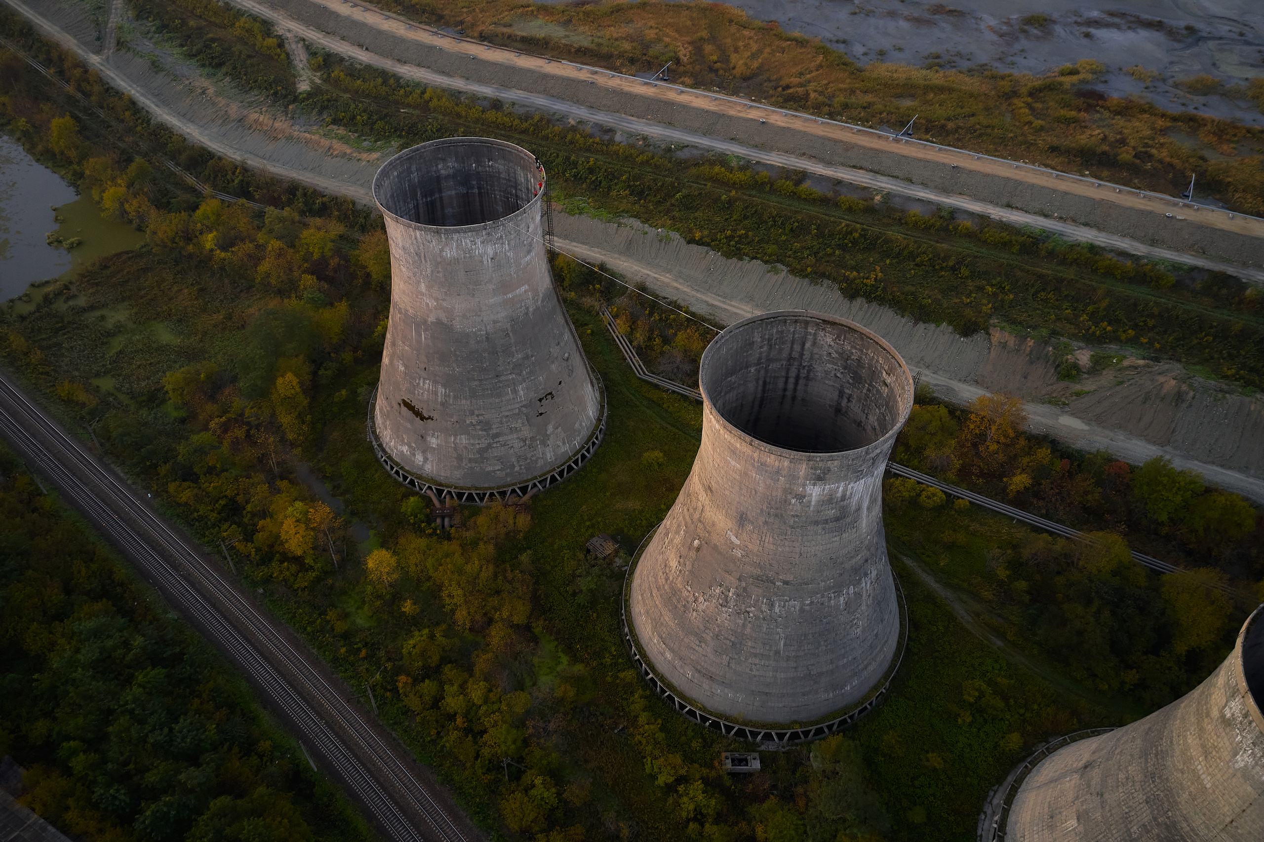 Хайлайн на ТЭЦ в городе Артём