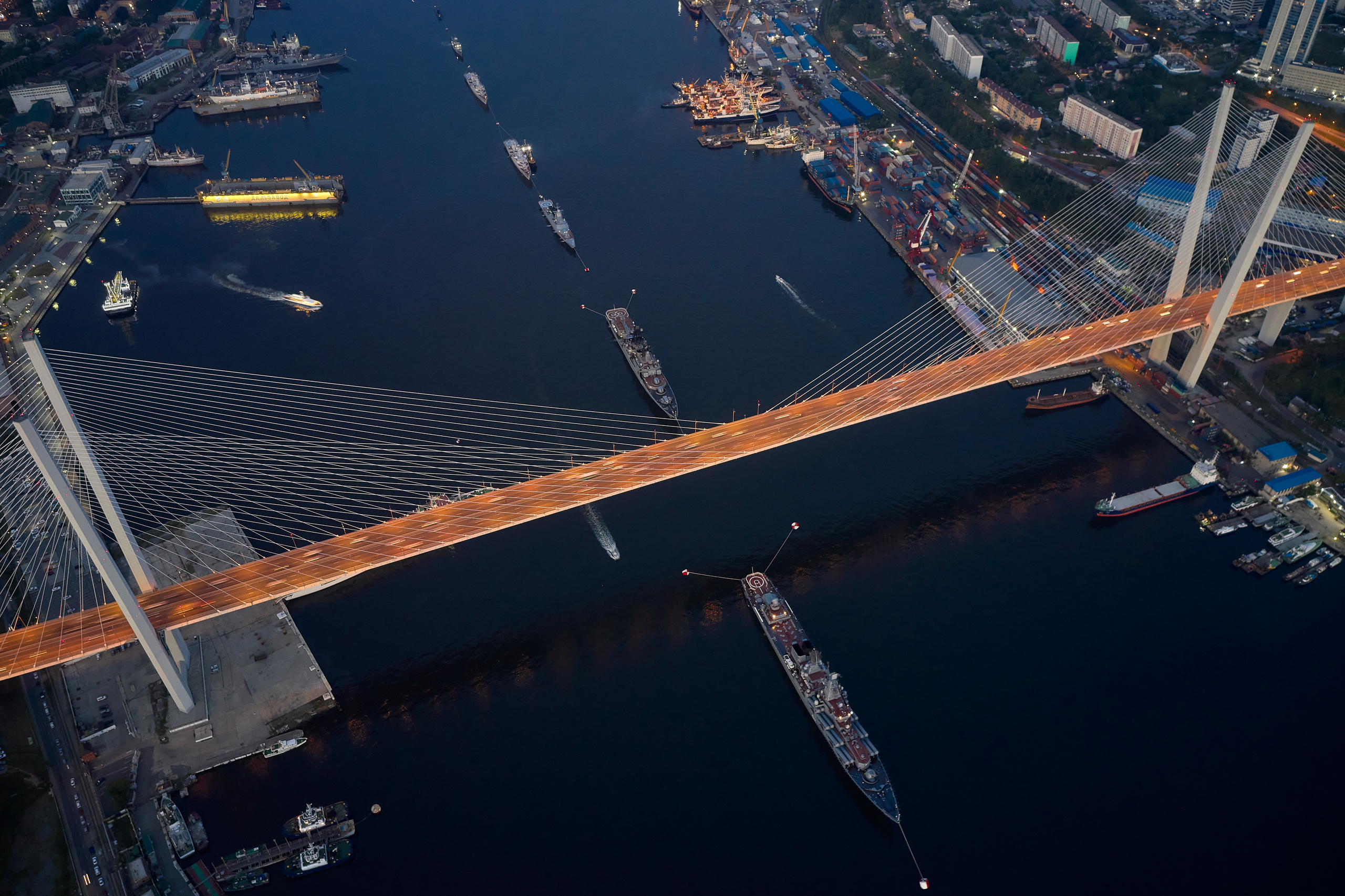 Аэросъёмка на дроны DJI и FPV во Владивостоке