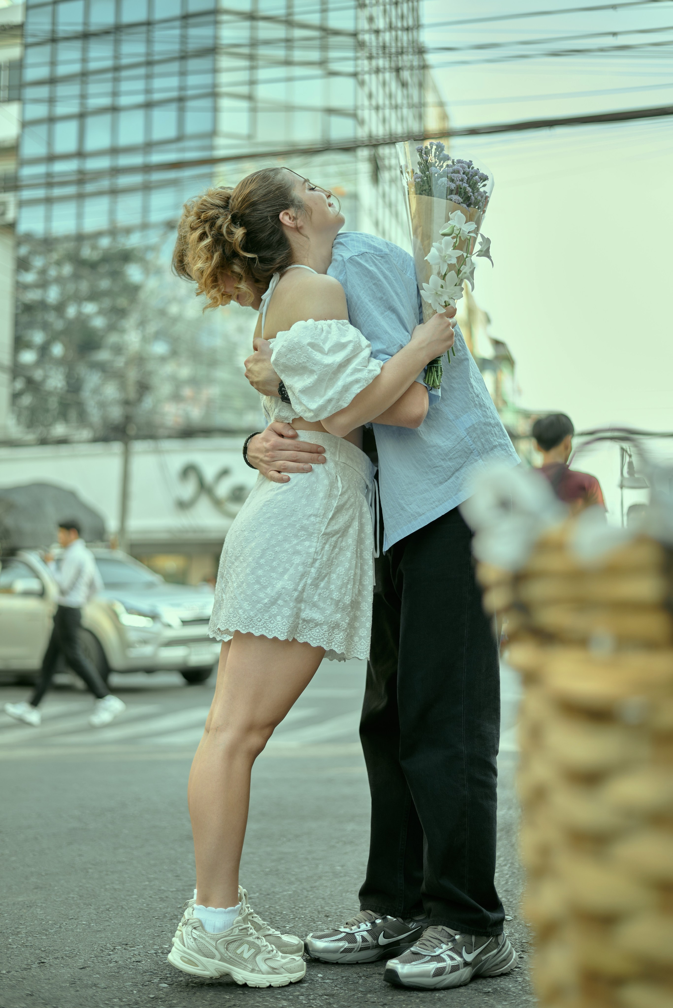 Lovestory photoshoot in Bangkok (story in Flowers market). Photographer Bangkok — Pattaya | фотограф Бангкок — Паттайа