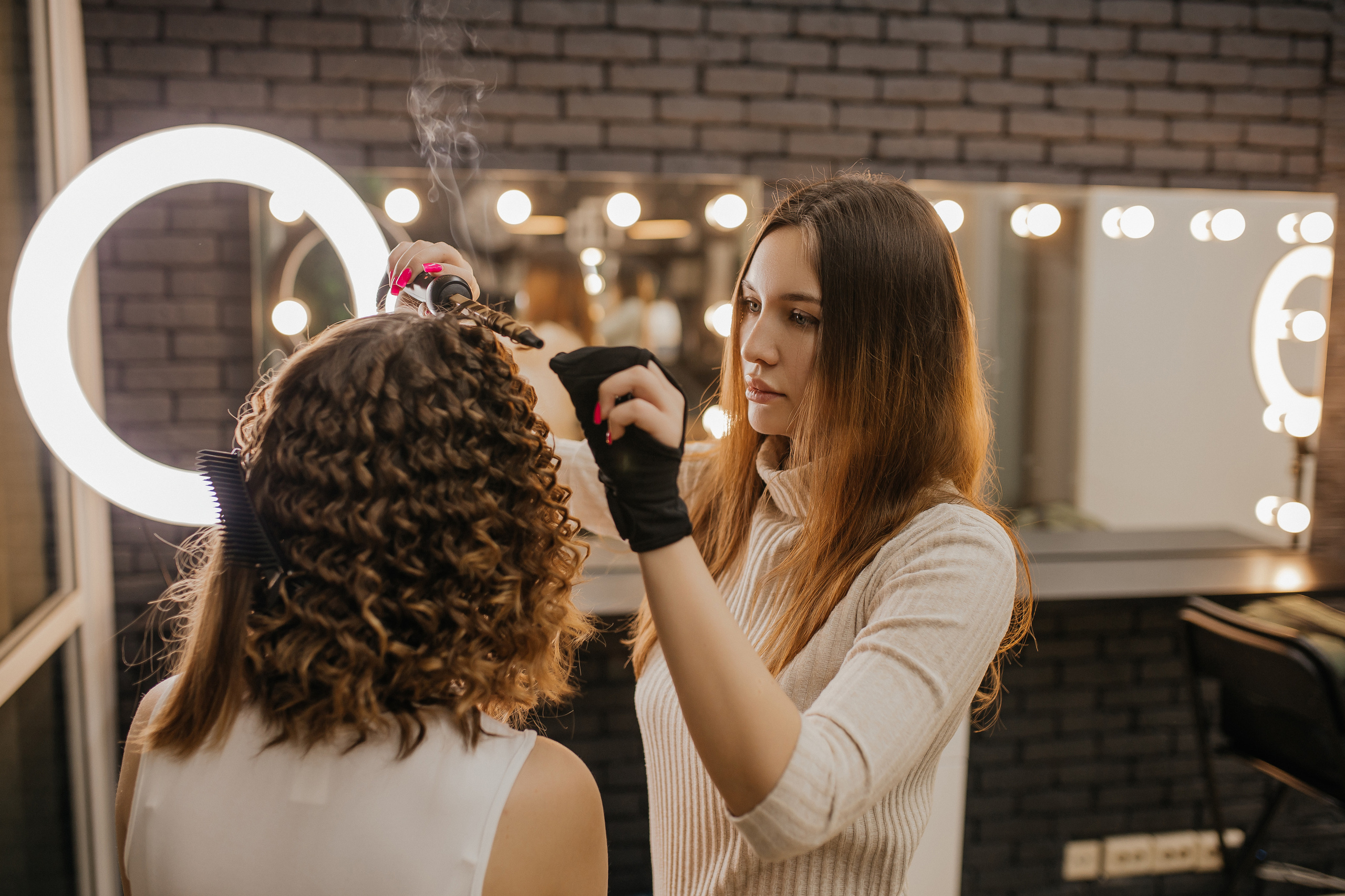 Контент-фотосессия для команды визажиста и стилиста по прическам. Свадебный фотограф в Ростове-на-Дону и Азове Малявка Анастасия