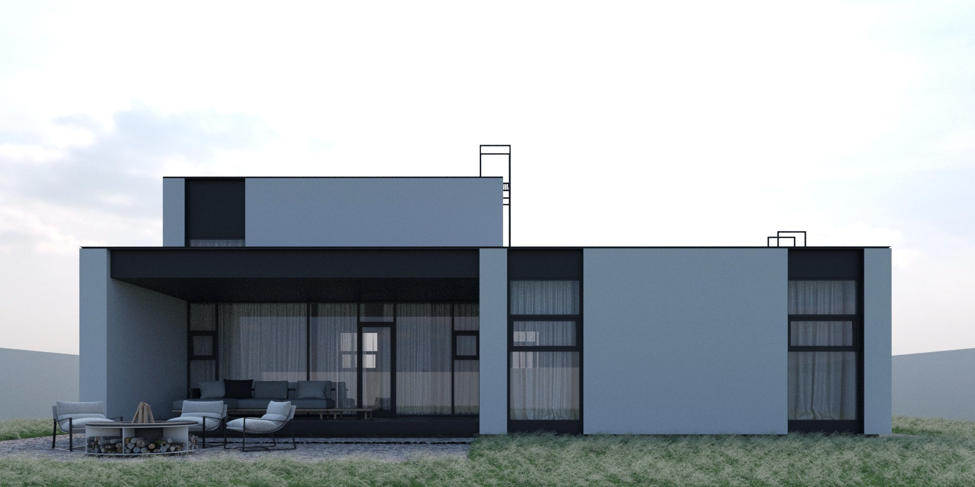 Box_house. SAAS Селиванов Алексей Архитектурная Студия