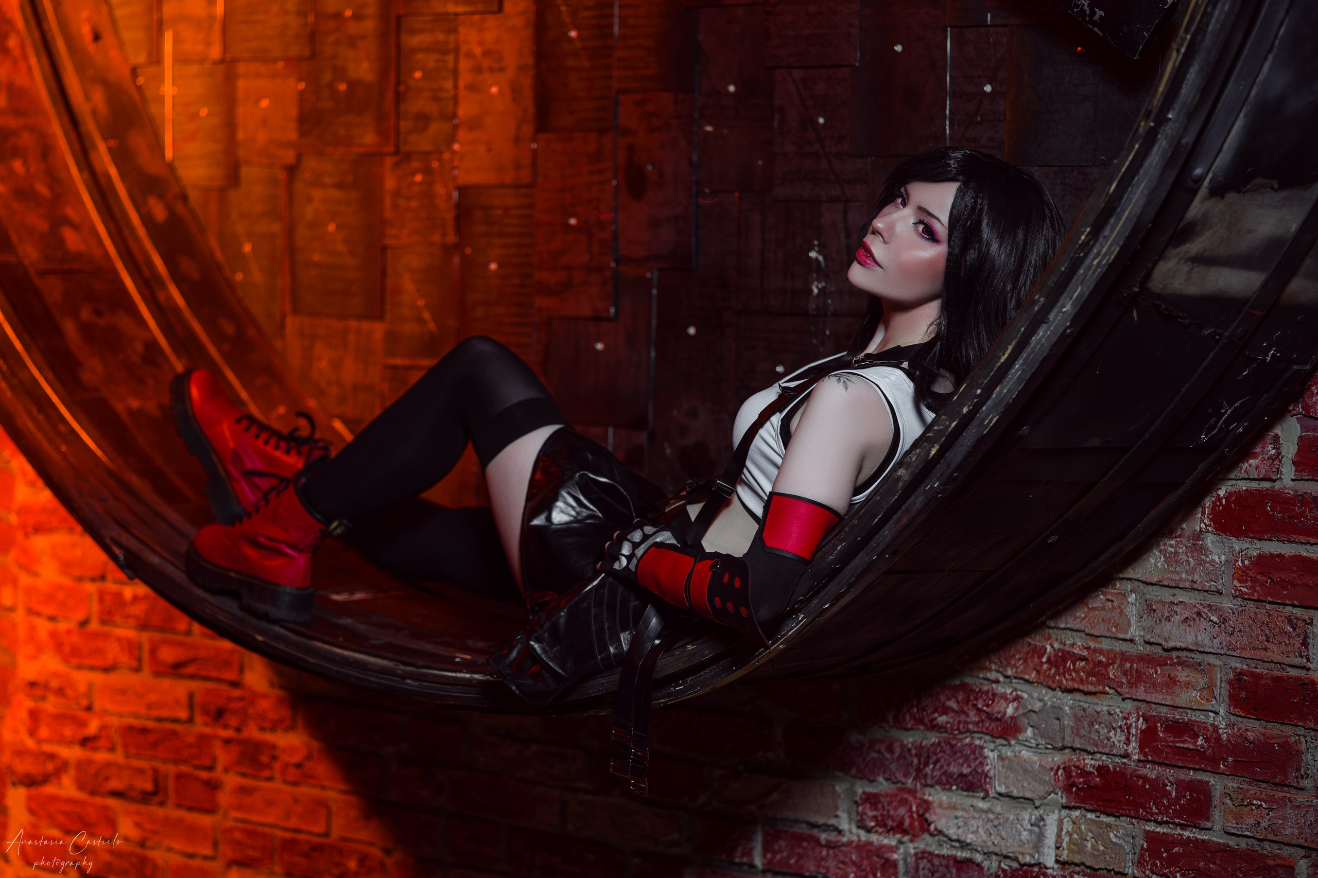 Final Fantasy VII — Tifa Lockhart. Творческий и косплей фотограф Анастасия Кастиэло