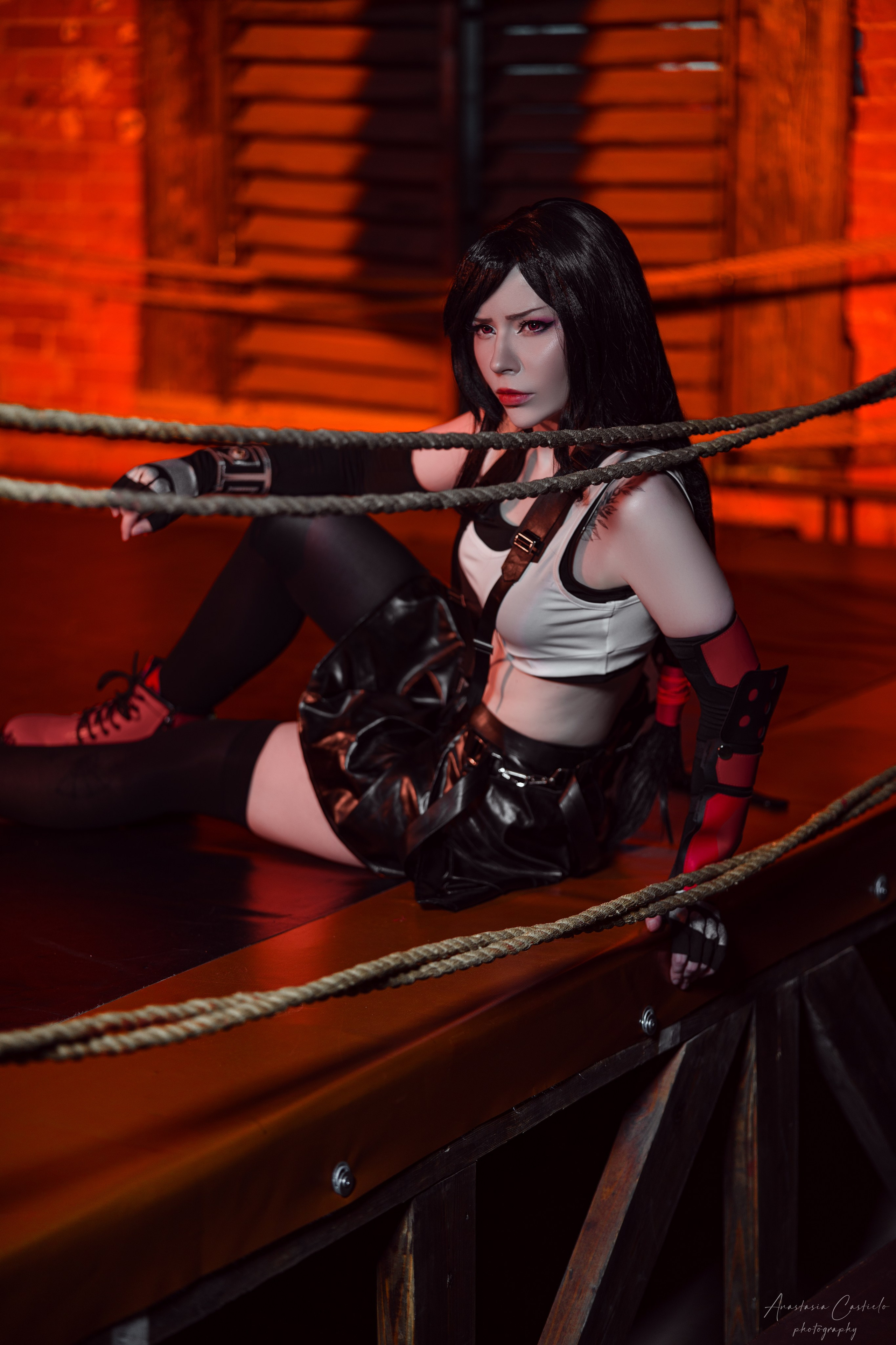 Final Fantasy VII — Tifa Lockhart. Творческий и косплей фотограф Анастасия Кастиэло