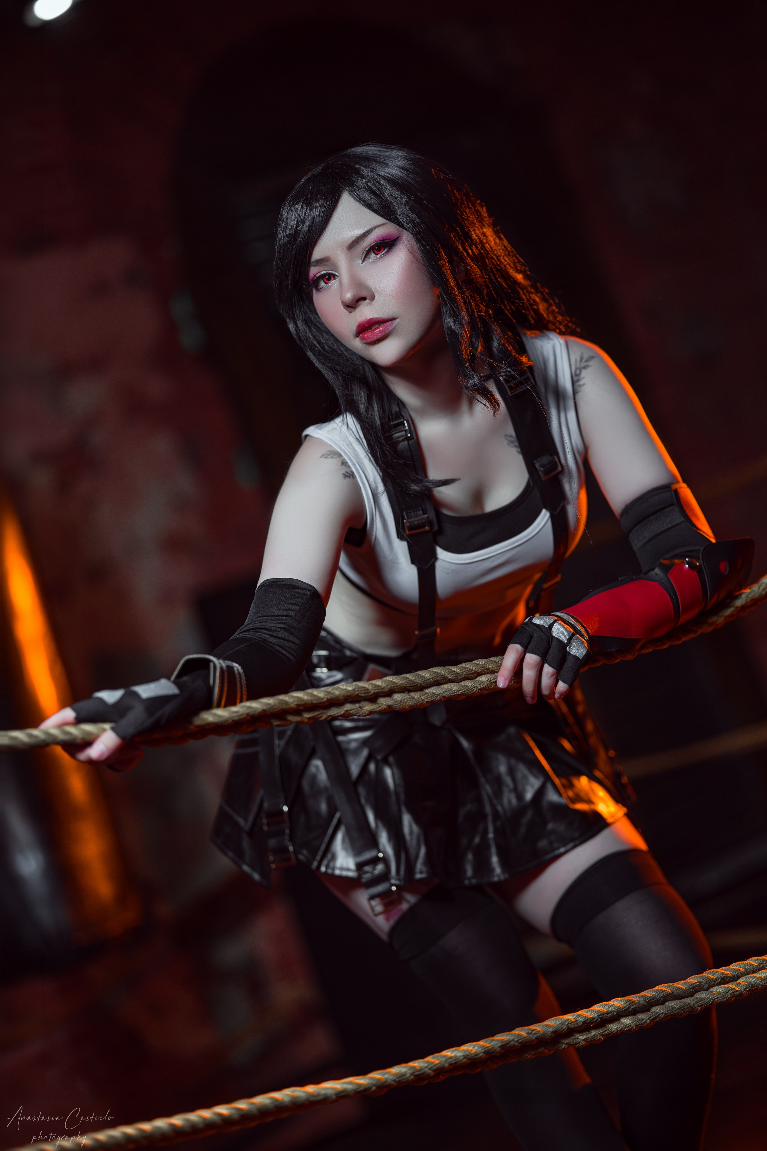 Final Fantasy VII — Tifa Lockhart. Творческий и косплей фотограф Анастасия Кастиэло