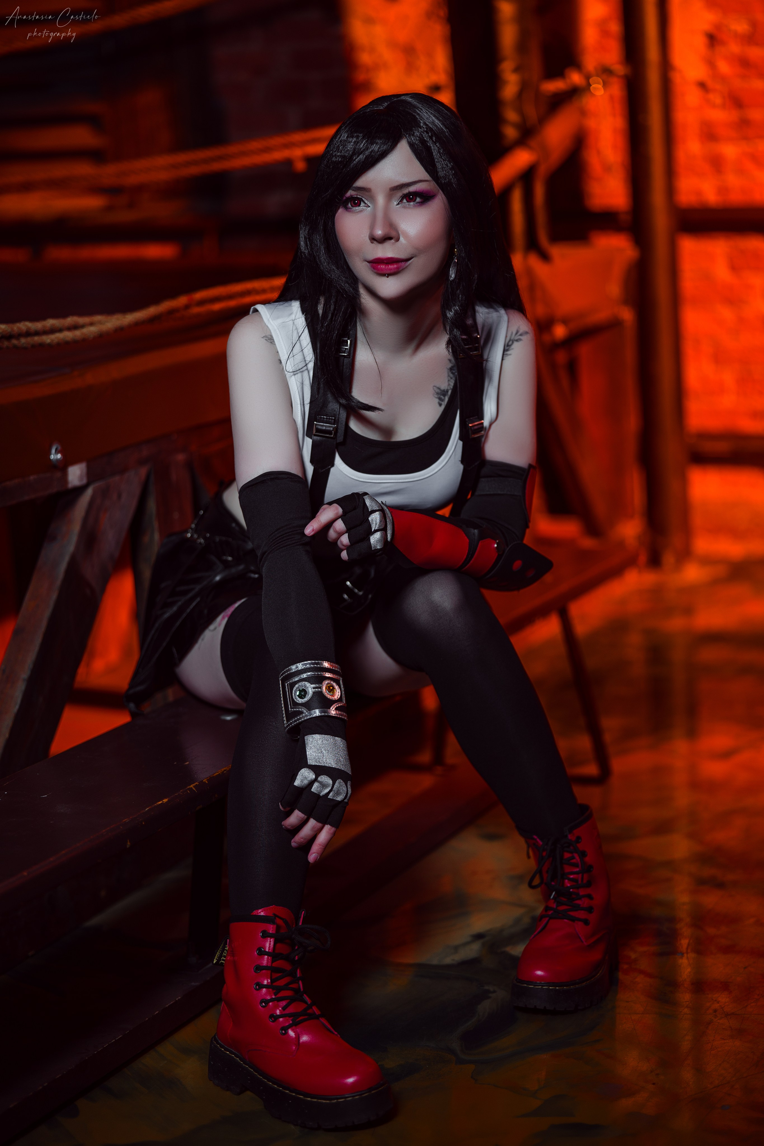 Final Fantasy VII — Tifa Lockhart. Творческий и косплей фотограф Анастасия Кастиэло