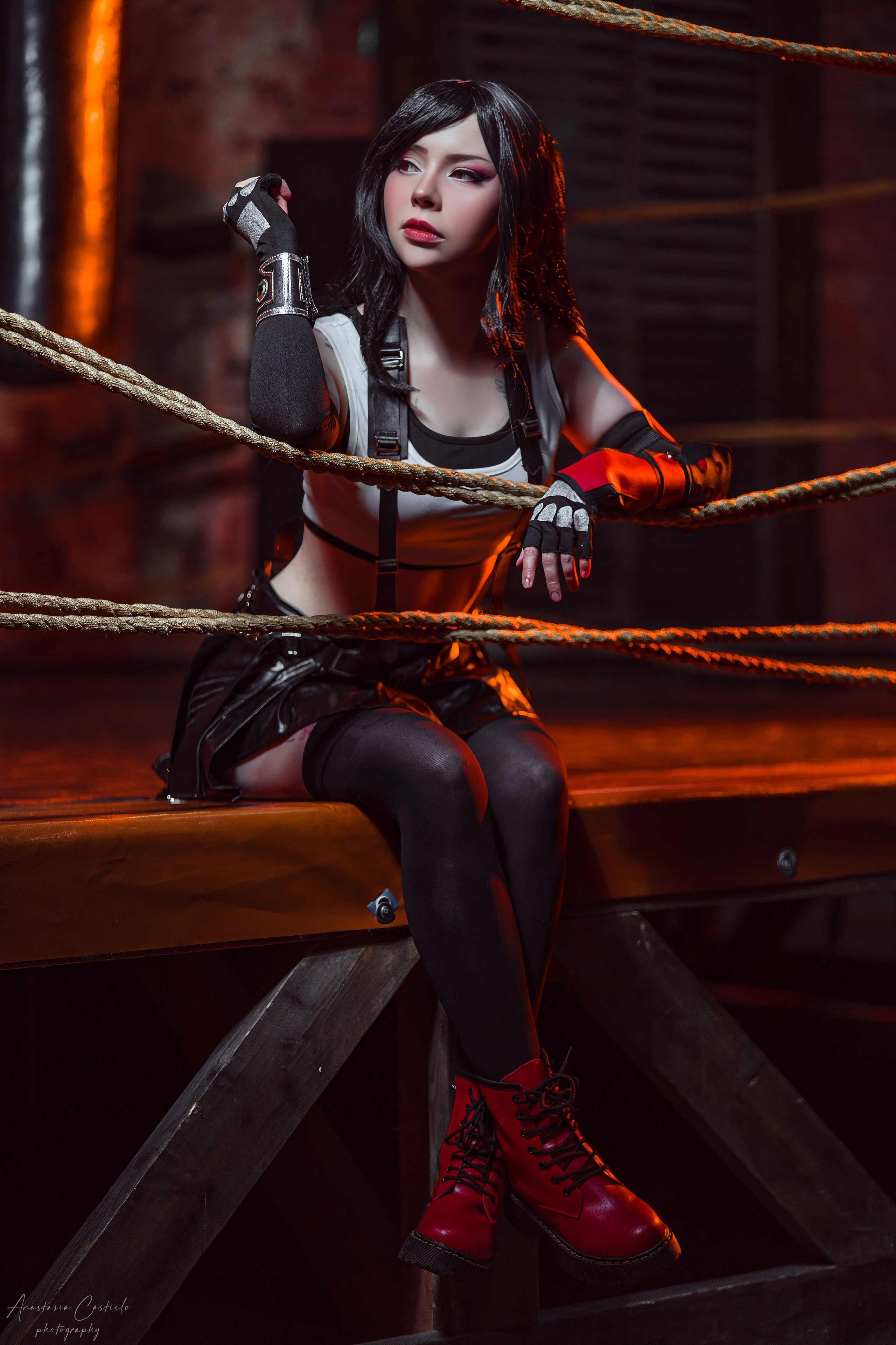 Final Fantasy VII — Tifa Lockhart. Творческий и косплей фотограф Анастасия Кастиэло