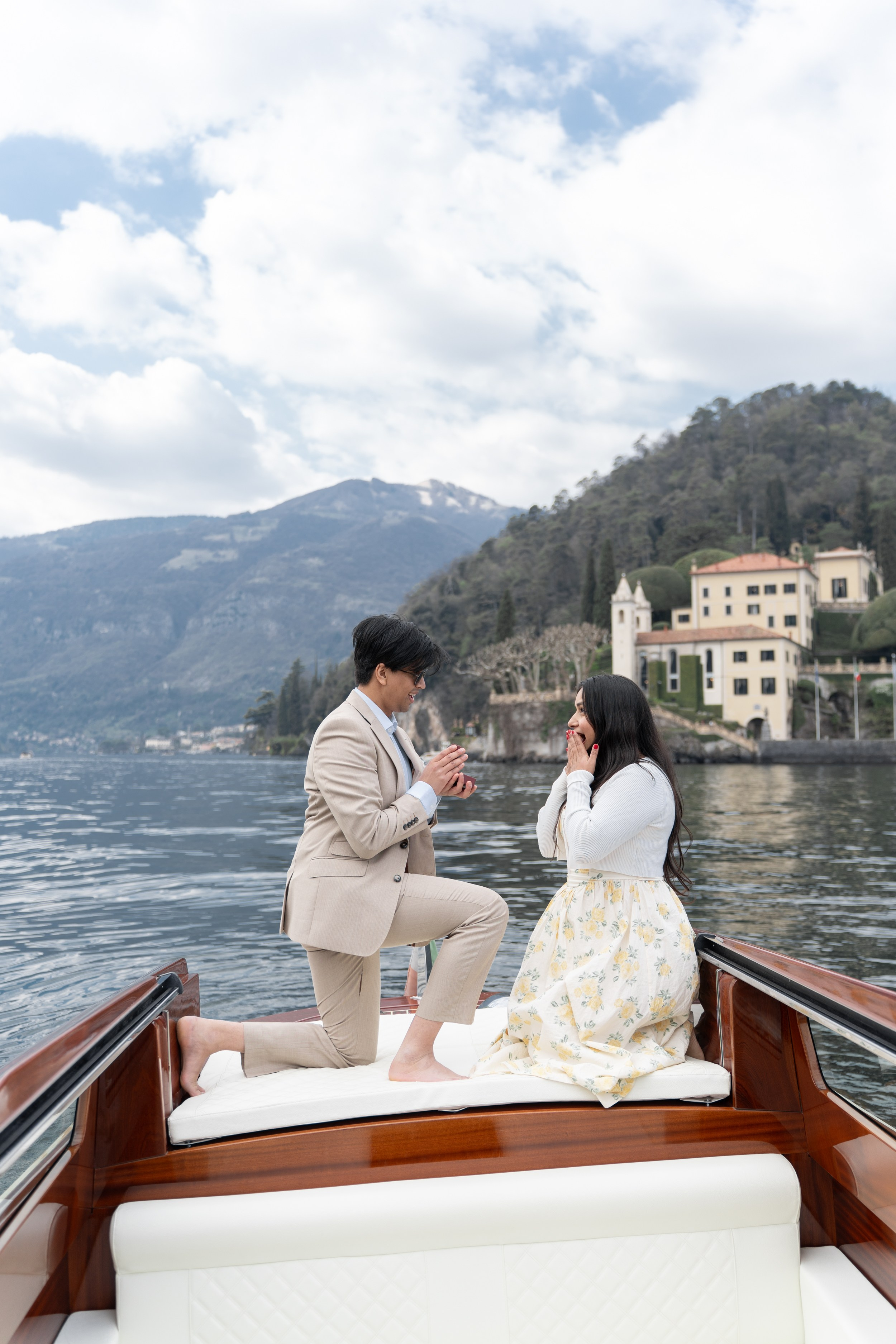 Addy & Fiance. Maria Anistratova | Destination Photographer, Videographer & Drone Pilot — Lake Como