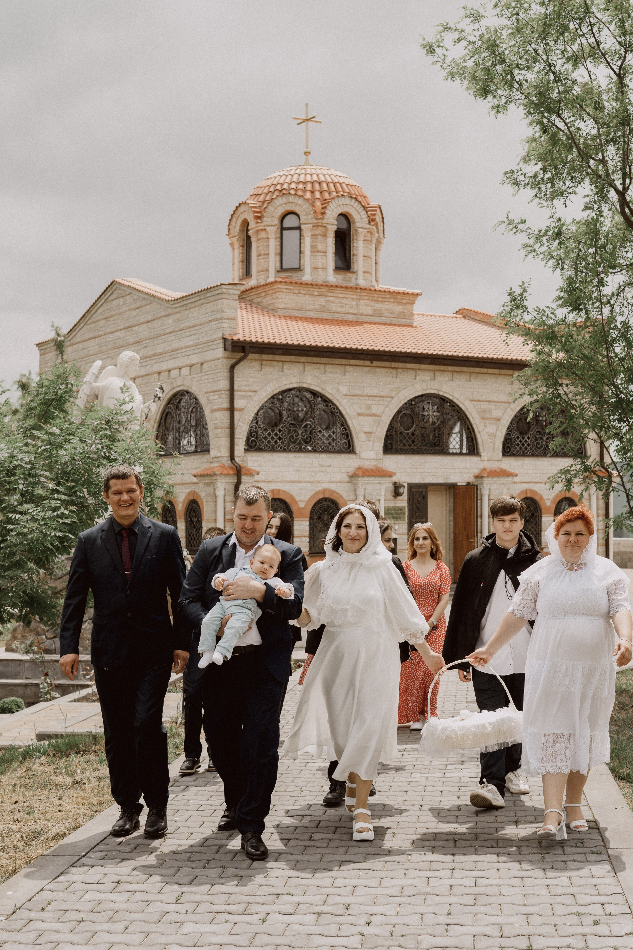 Крещение в храмовом комплексе ап.Петра и Павла. Семейный фотограф и видеограф Алёна Ким