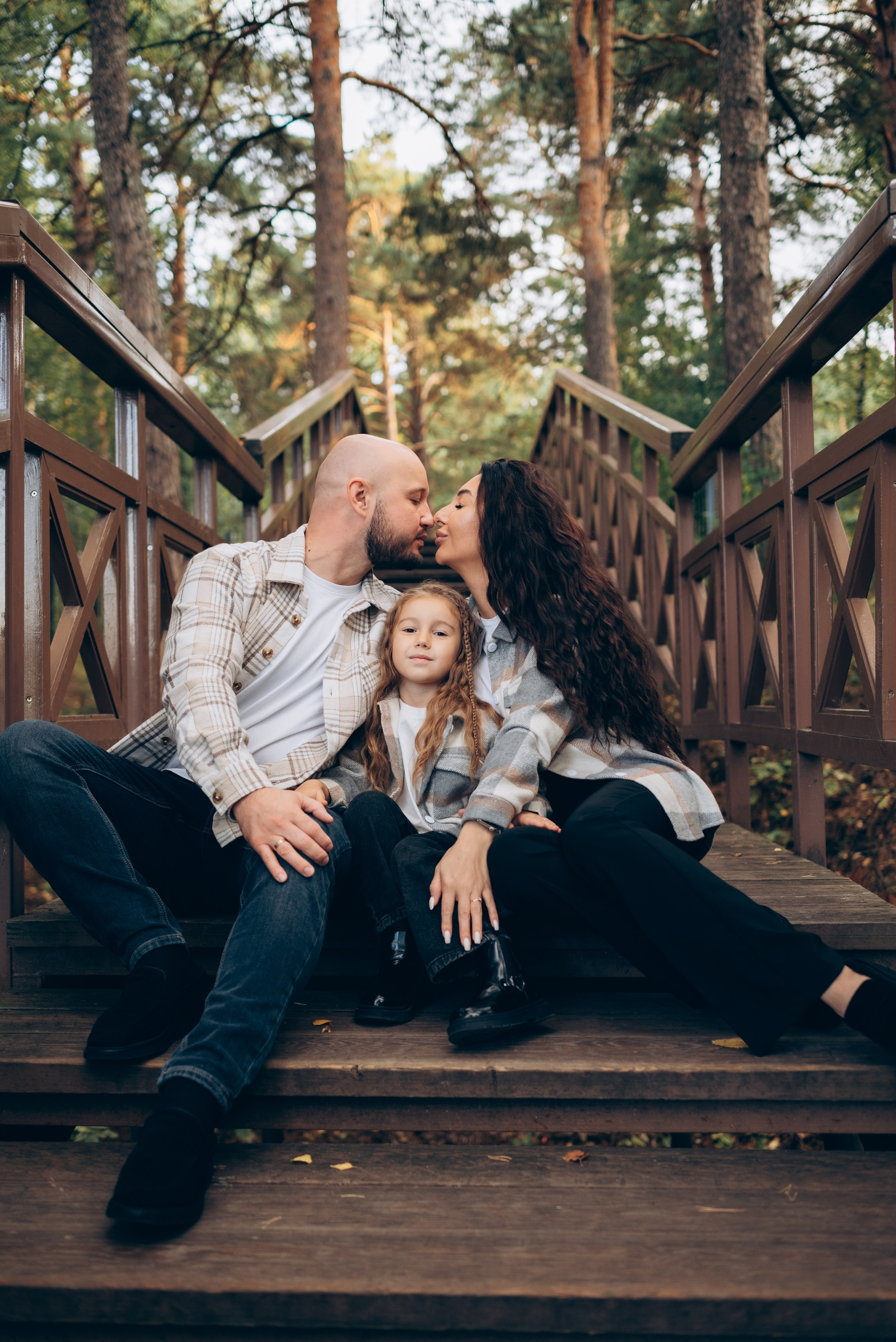 Осенняя история Марины и ее семьи. Семейный фотограф в Тюмени Ксения Мязитова