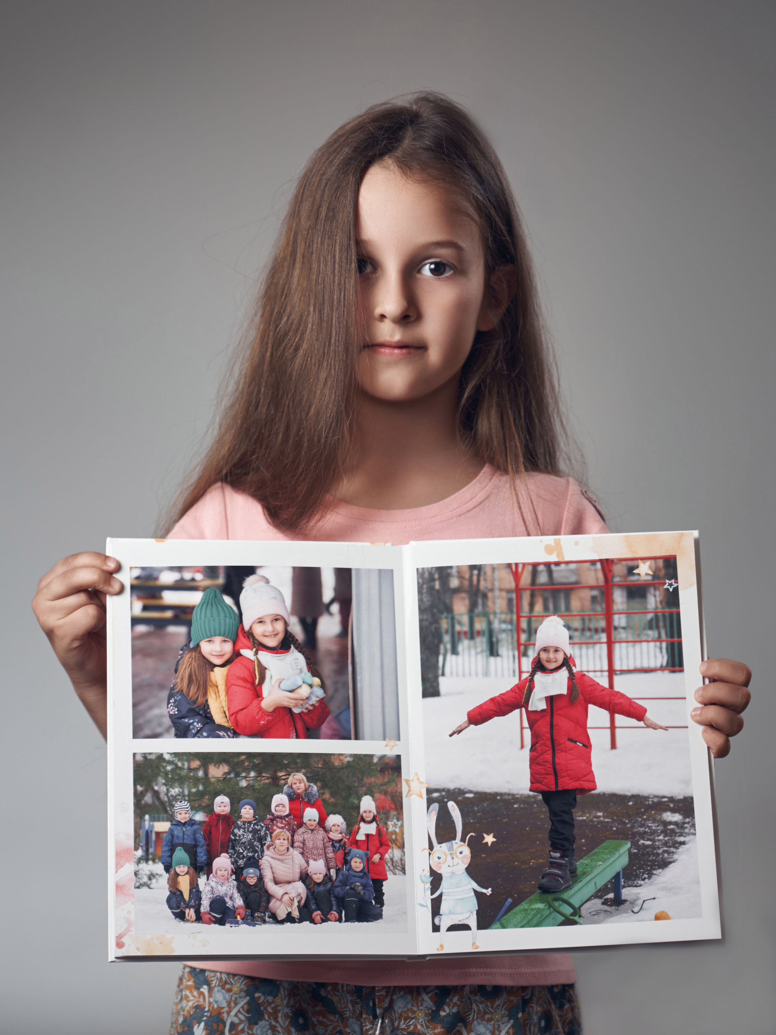 Выпускной фотоальбом Детский сад — Зайцы