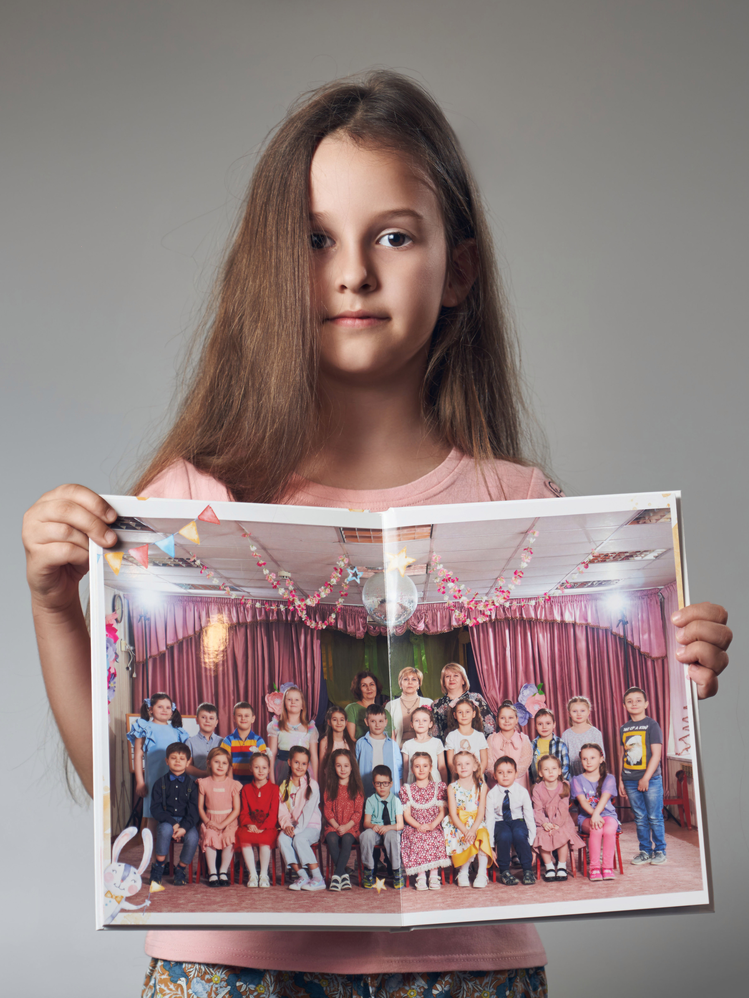 Выпускной фотоальбом Детский сад — Зайцы