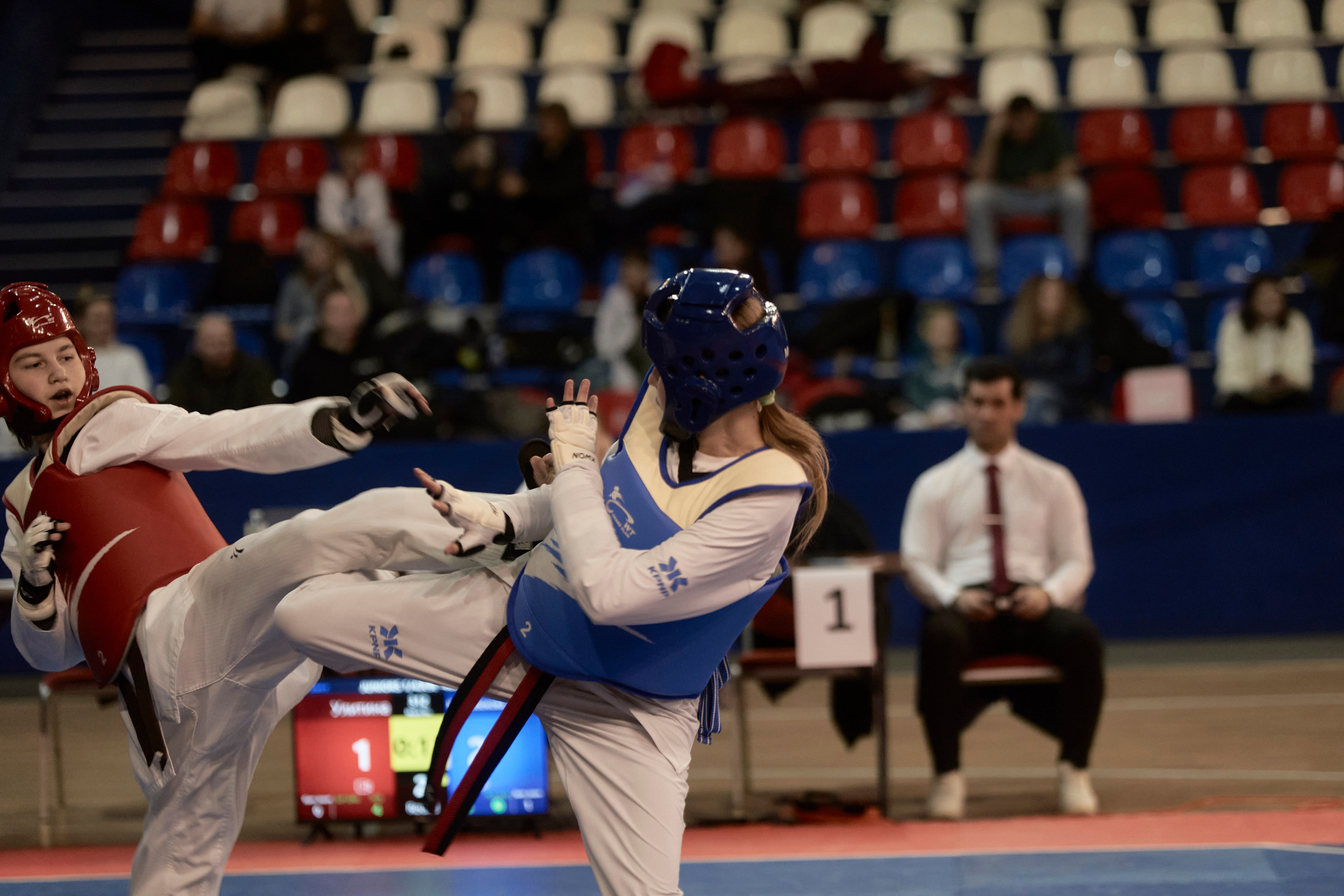 Taekwondo kids. Фотограф Наталья Леонова