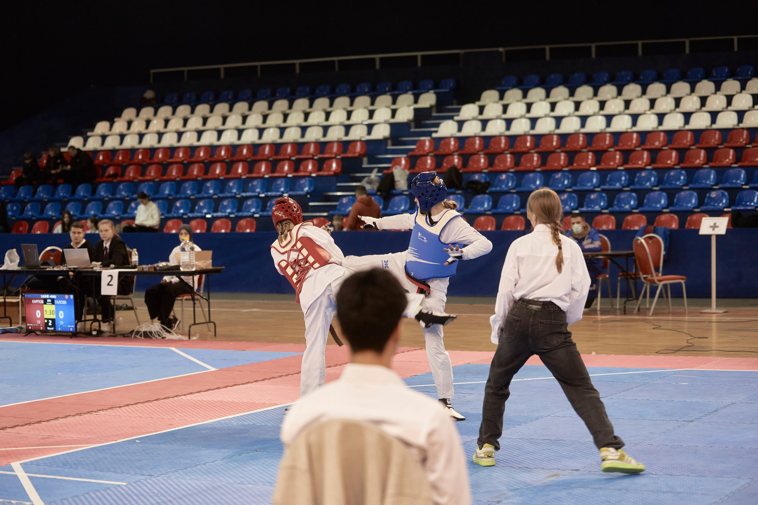 Taekwondo kids. Фотограф Наталья Леонова