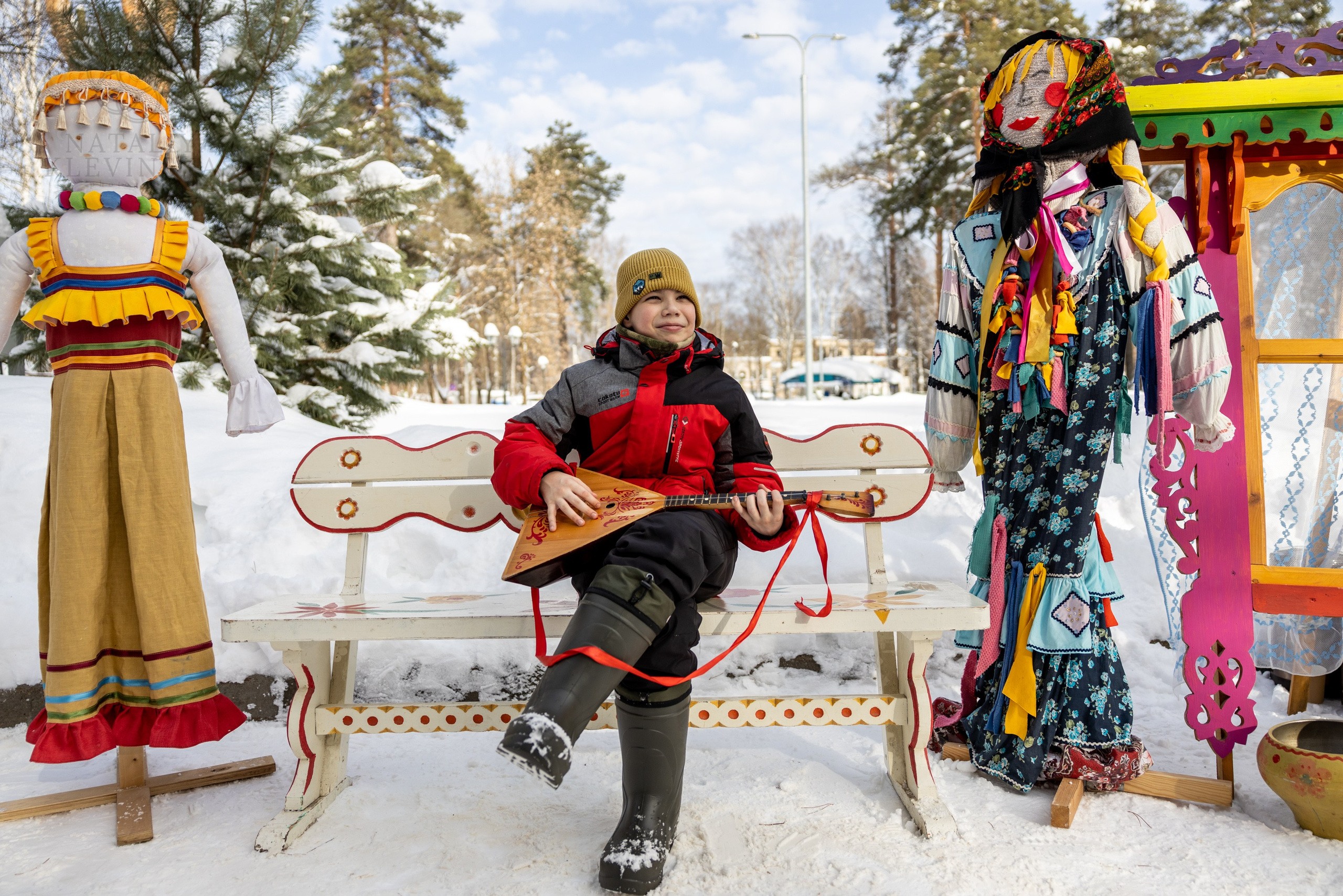 Празднование Масленицы в Берендеевке. Портретный фотограф в Костроме Наталия Клевинскас