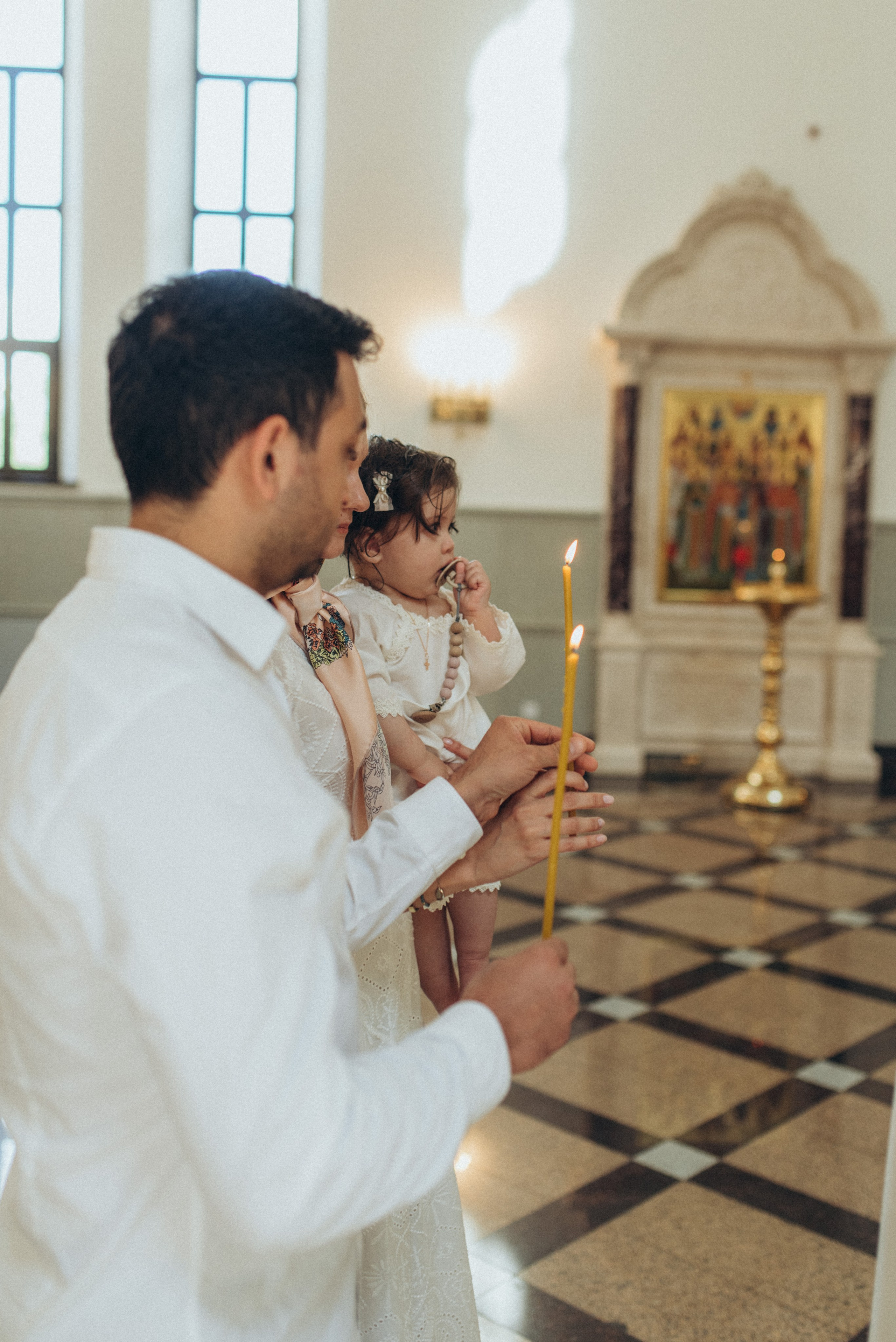 Таинство Крещения Лали. Семейный фотограф в Москве Екатерина Север