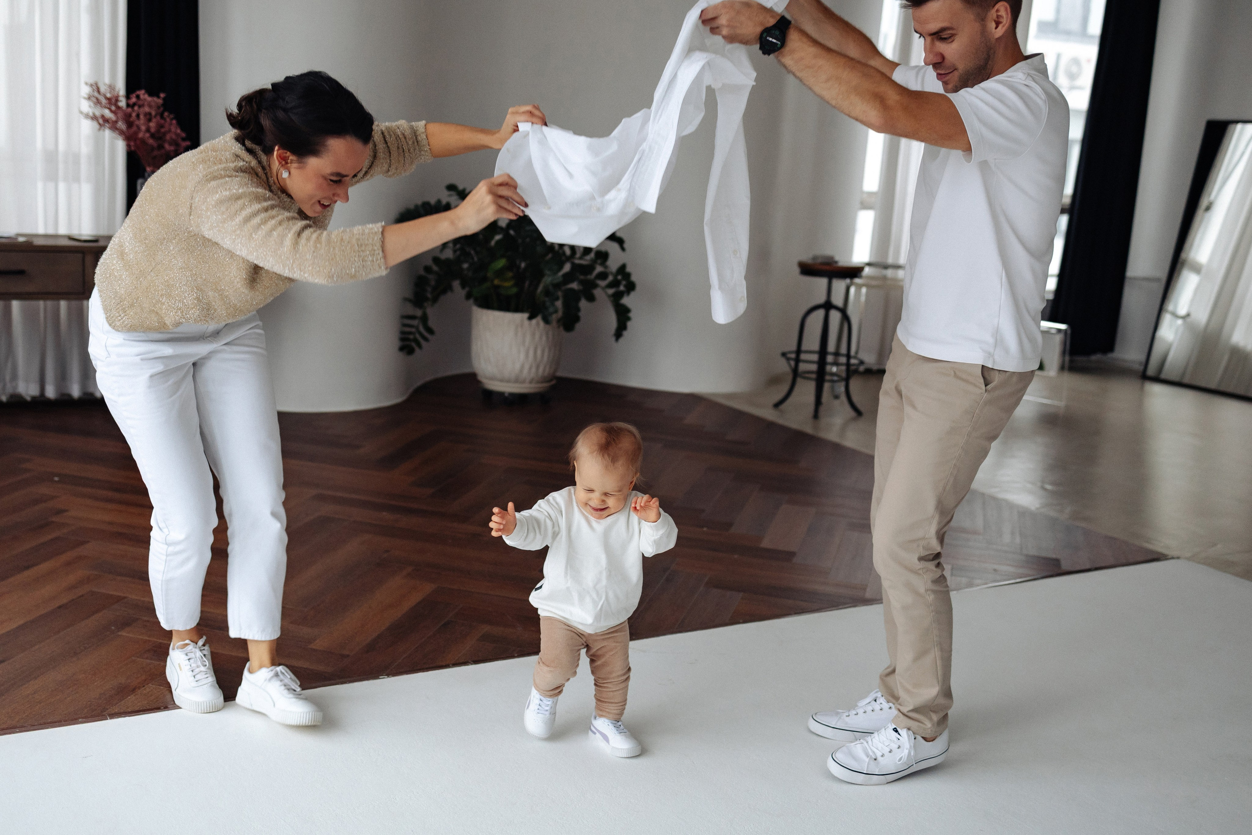 Фотосессия в честь 1 годика Яны. Семейный фотограф в Москве Марина Петра