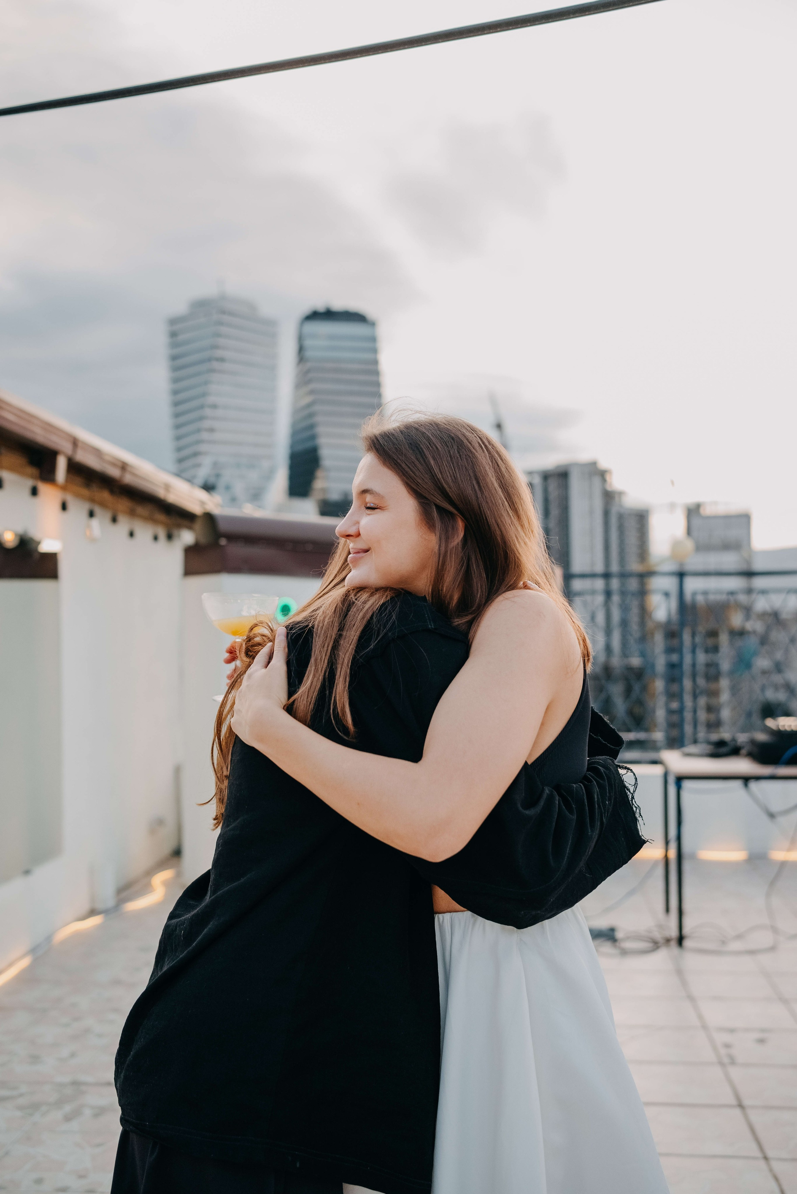 Вечеринка на крыше. Портретный и свадебный фотограф в Тбилиси • xeniqo