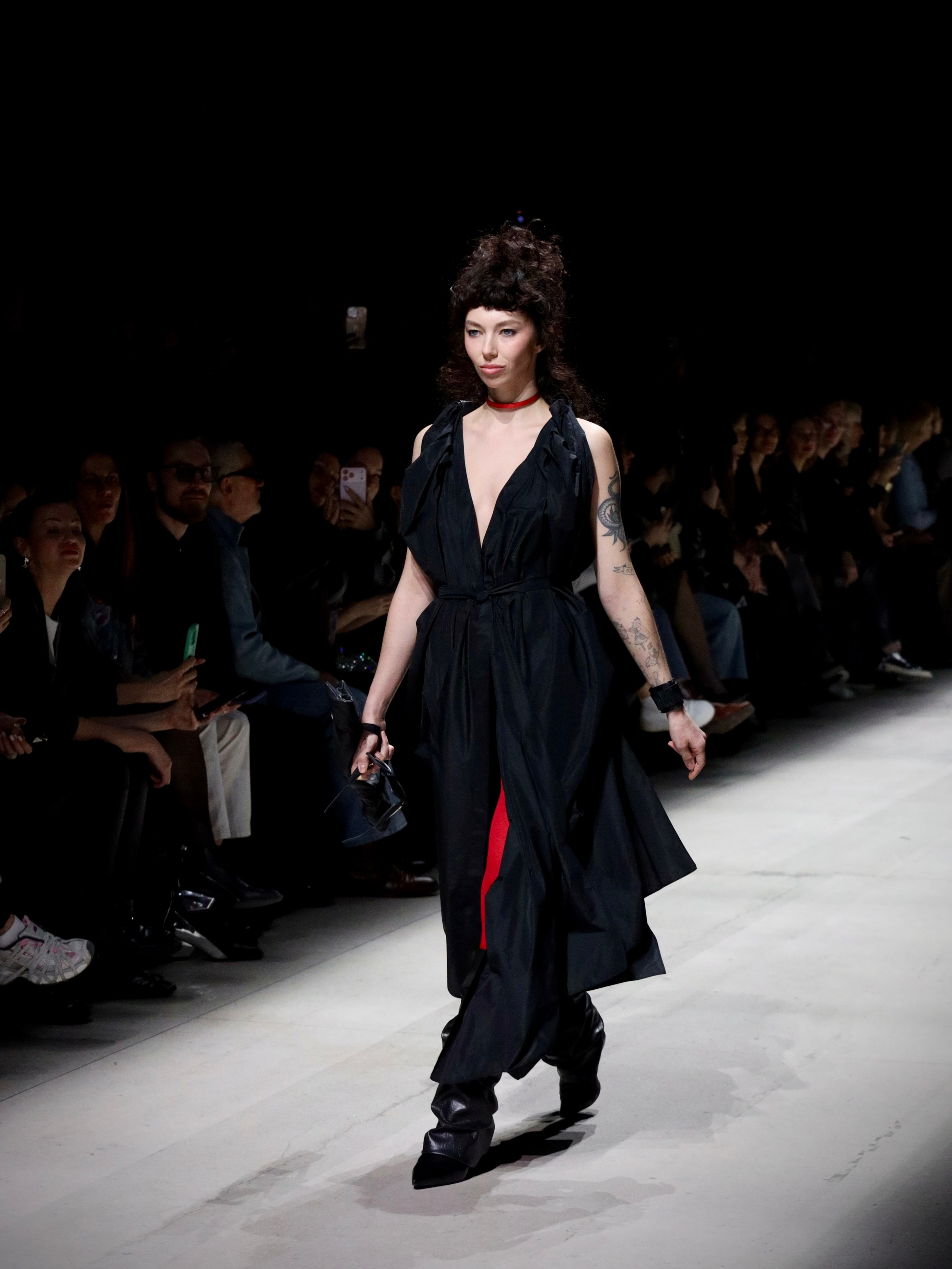 Фото с показа Darya Kipriyanova MFW 17.03.2026. Фотосессии и репортаж — Фотограф в Москве — Рина Серёгина