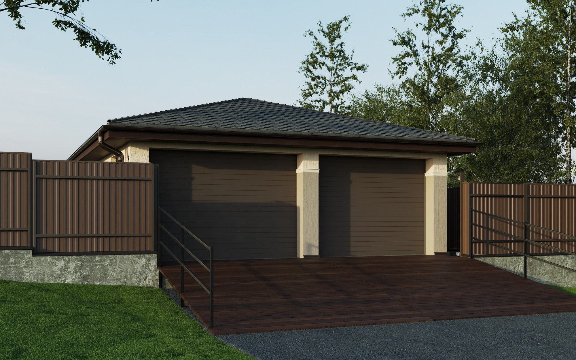 Экстерьеры. 3D-визуализация интерьеров и мебели | Larionova.vis — для студий и дизайнеров