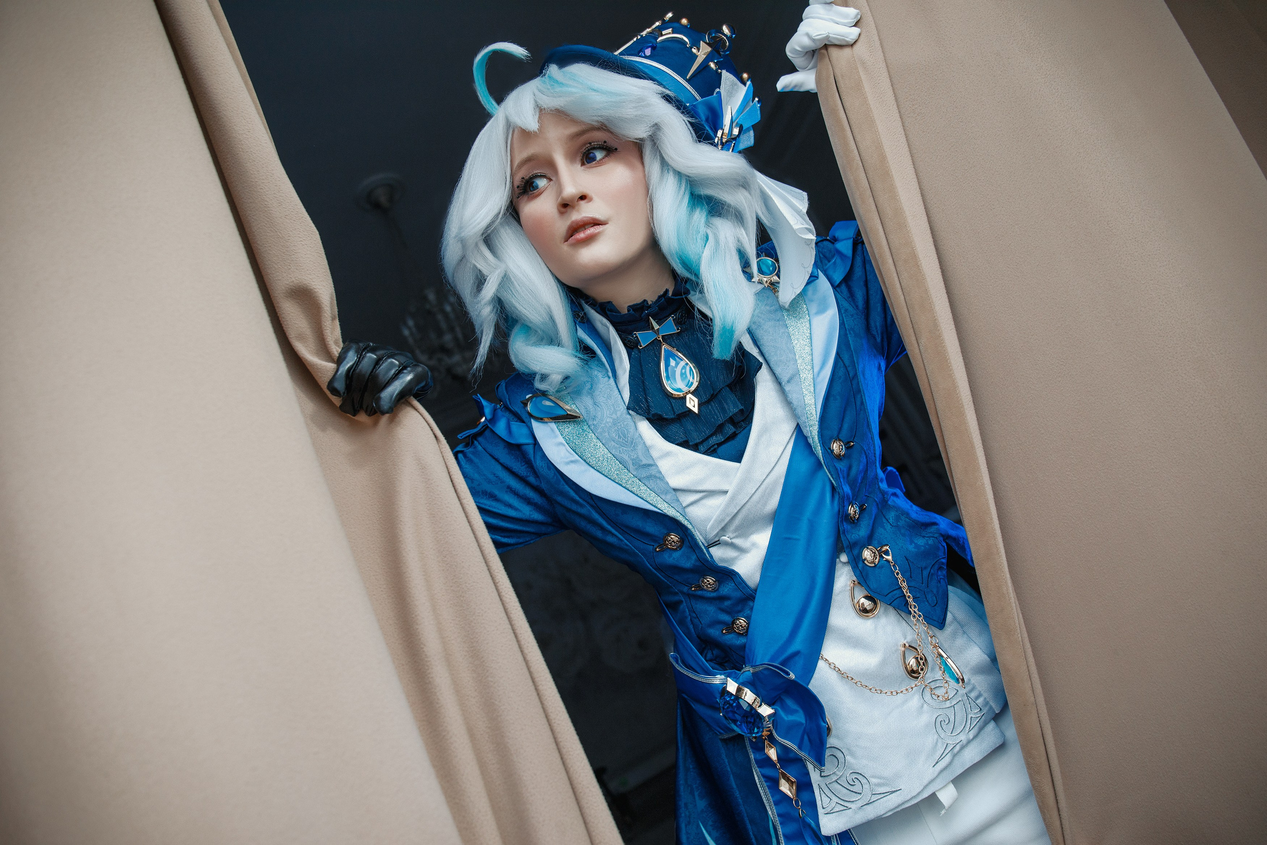 GENSHIN IMPACT: Neuvillette & Furina. Polaroud love