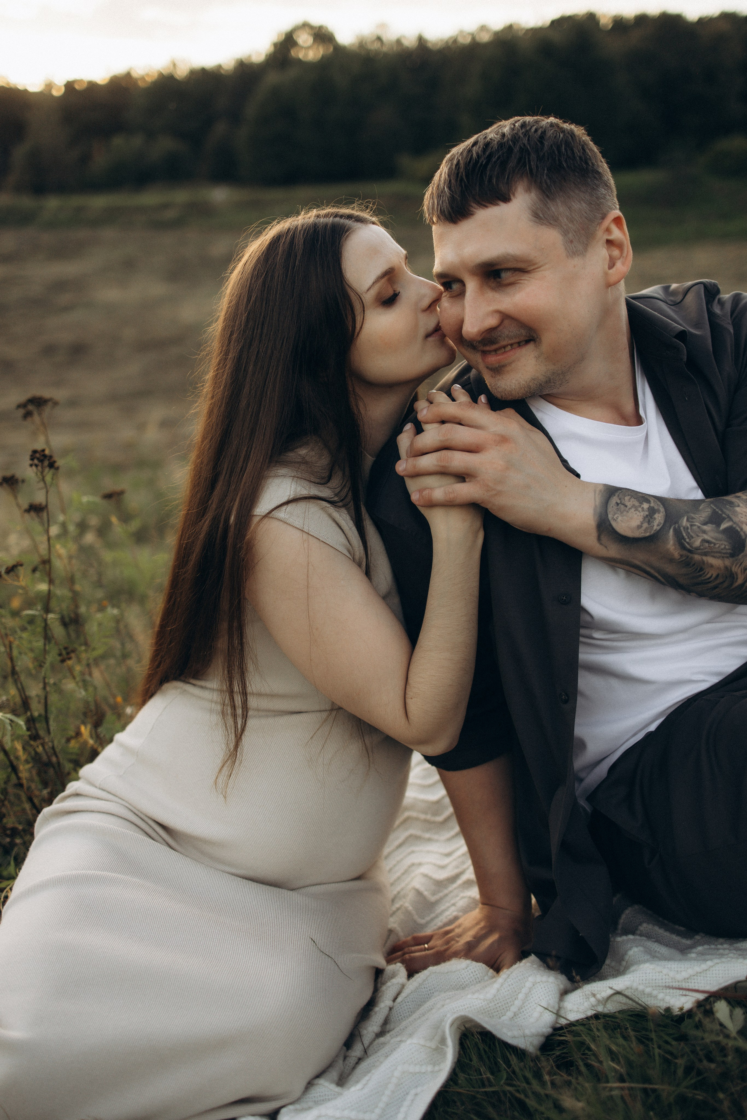 Лена и Леша. Семейный фотограф в Москве Ксения Аганина