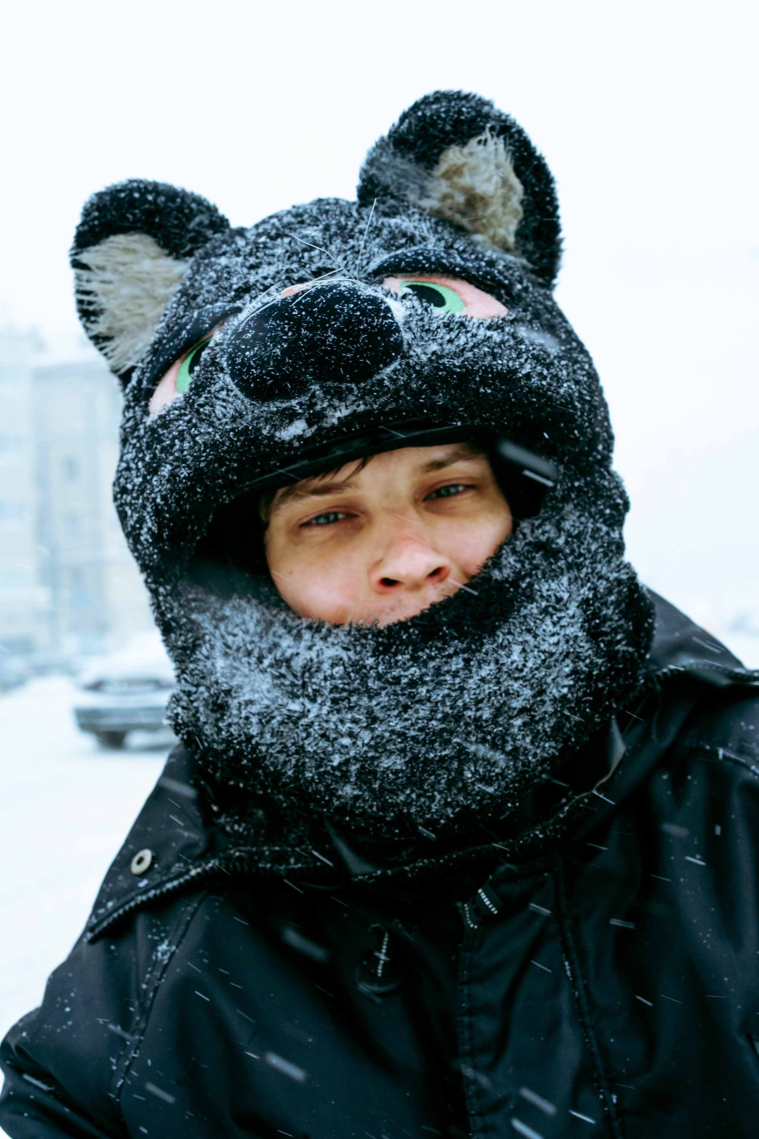 Street: снежная Москва