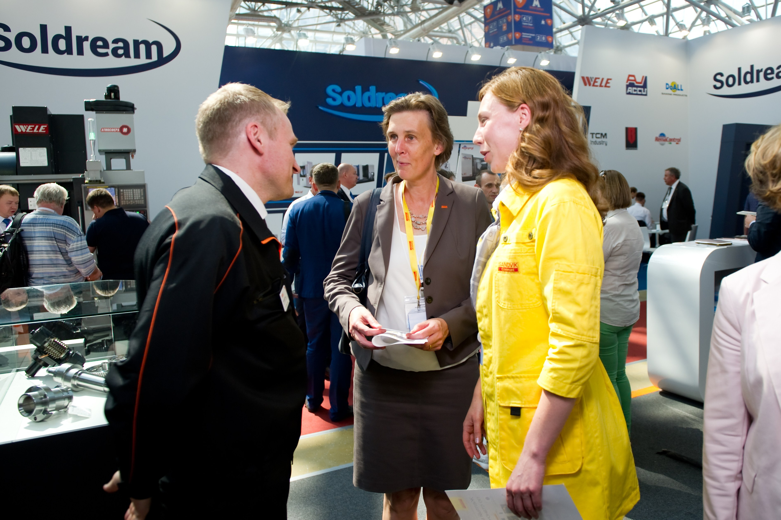 Работа Sandvik на выставке «Металлообработка». Репортажный фотограф и видеограф Слава Думчев. Тимбилдинги, отчетники, корпоративы