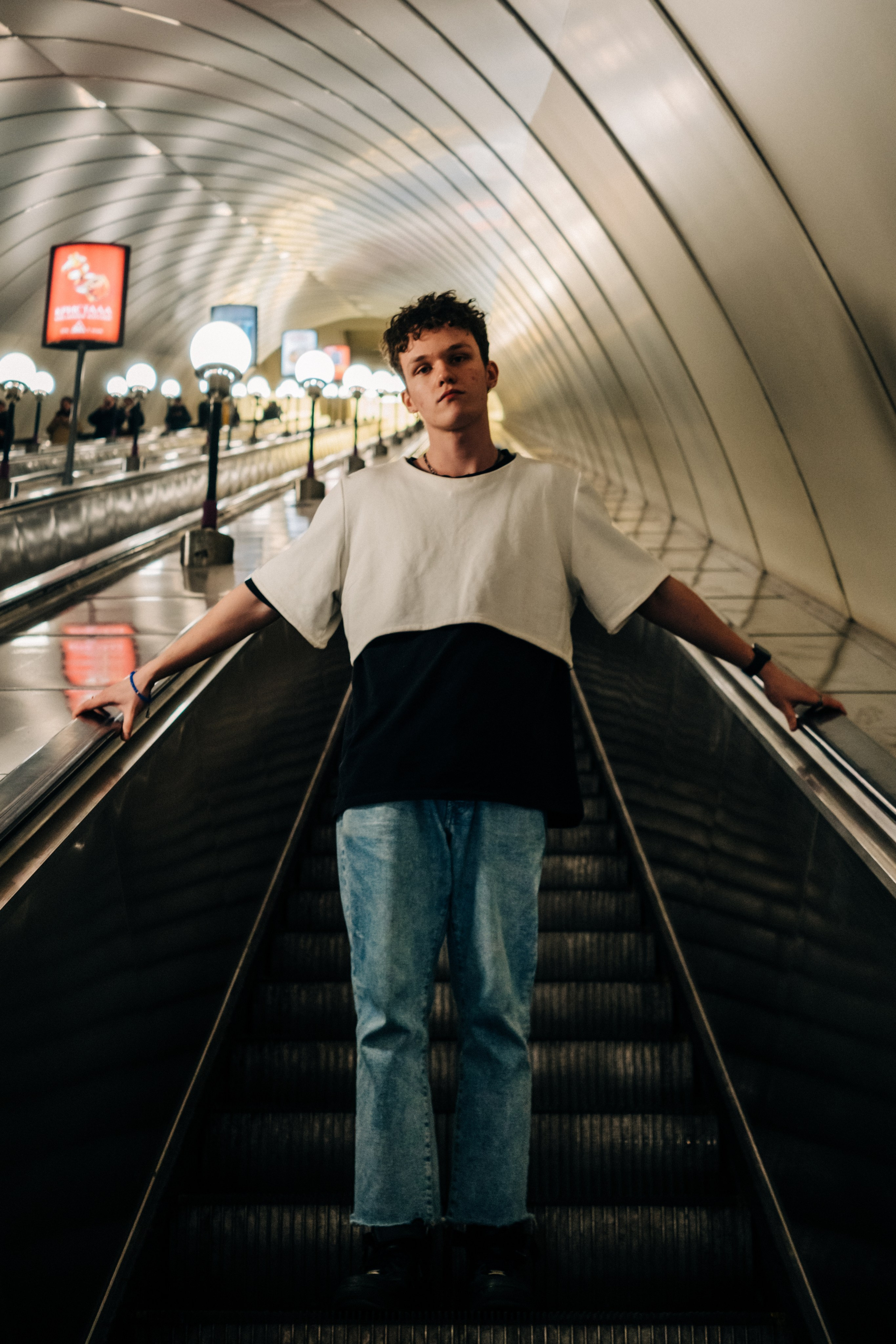 Никита. Съёмка в метро. Lickord